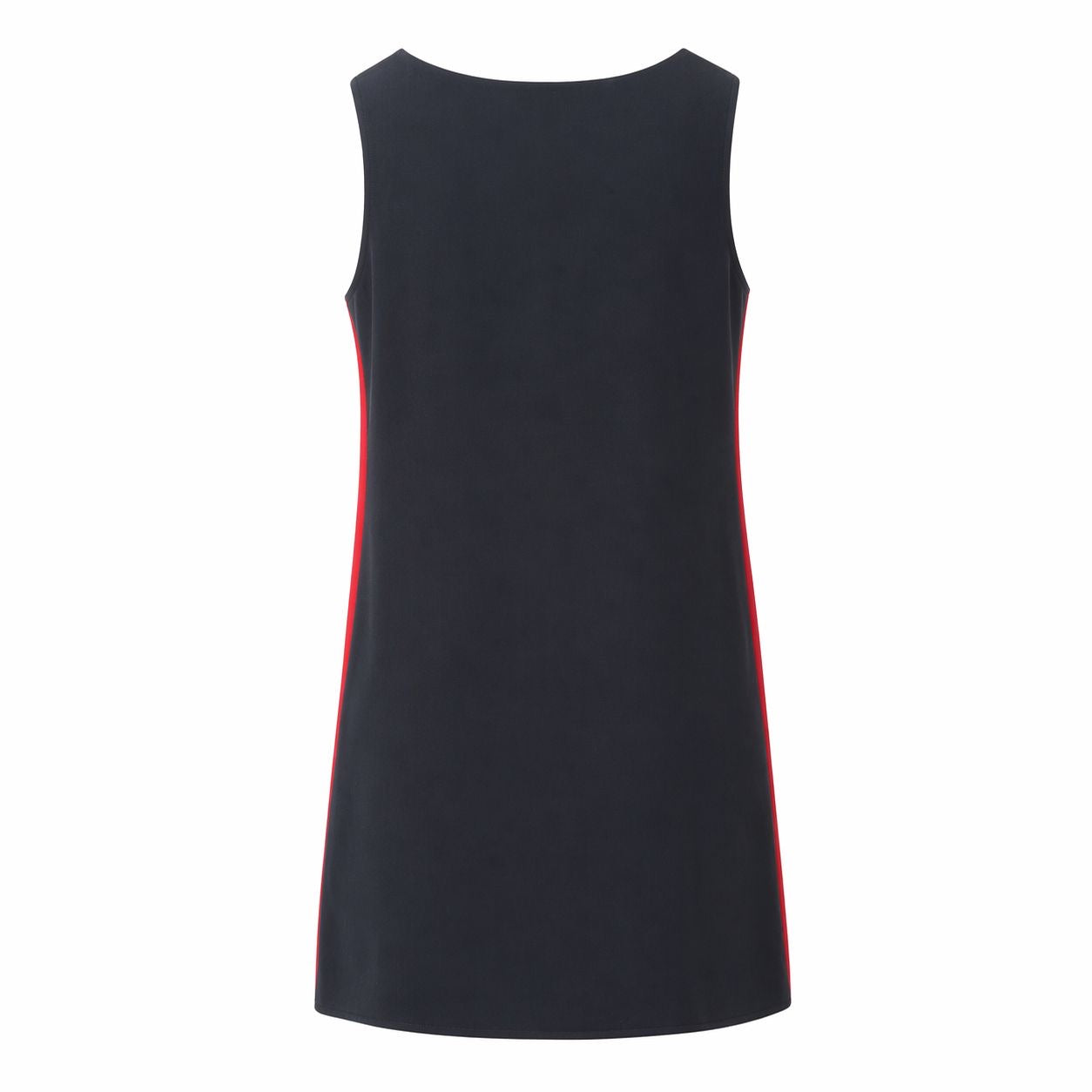 FAUSTO PUGLISI - DRESS MINI RED & BLACK SIZE 40 IT