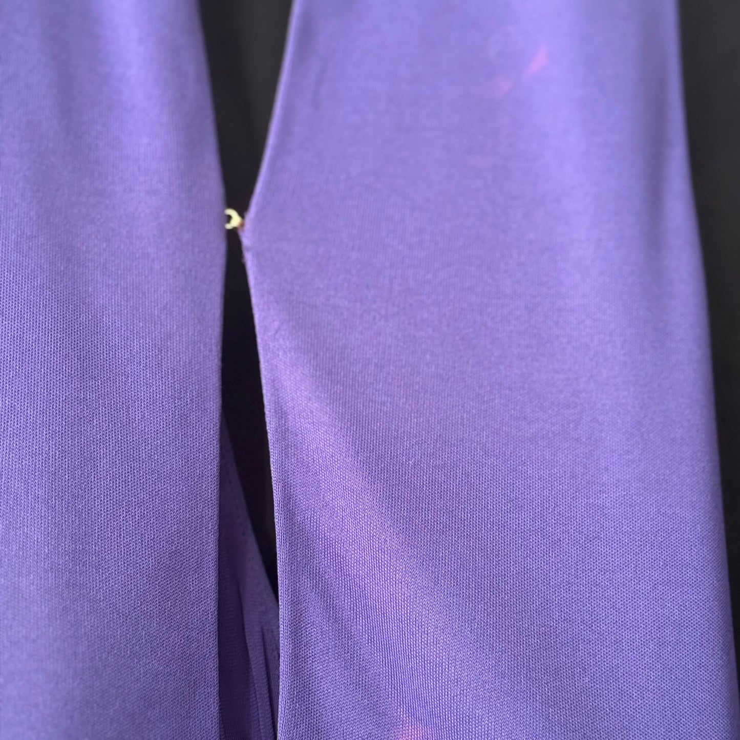 ROBERTO CAVALLI - DRESS LONG PURPLE SIZE 38 IT