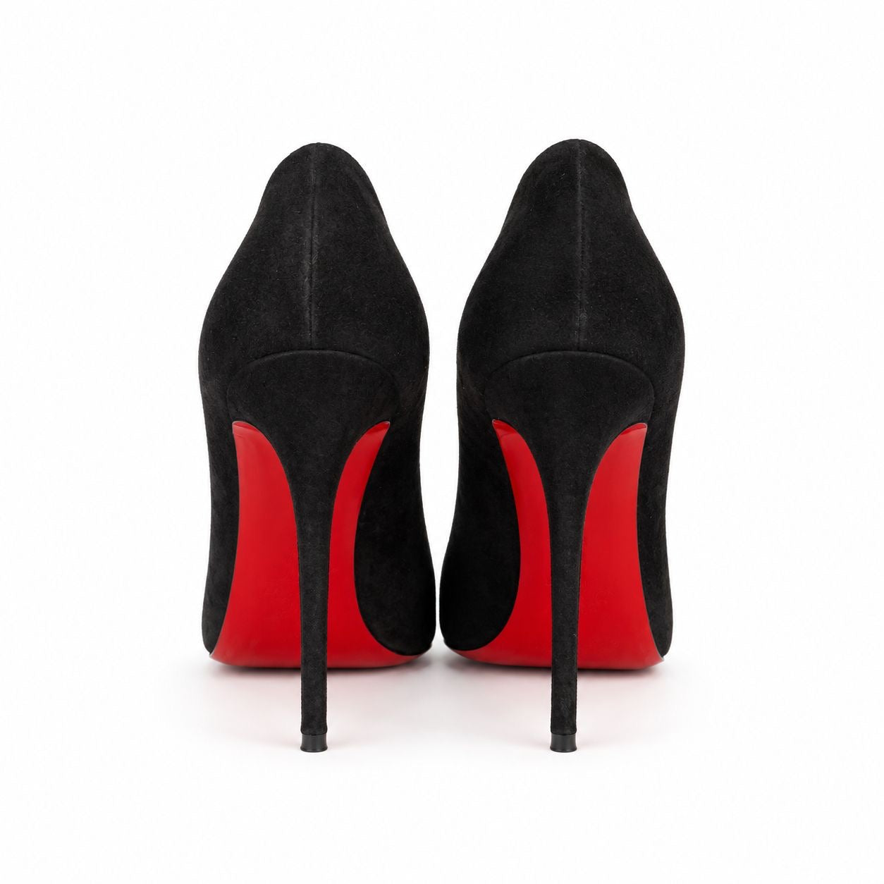 LOUBOUTIN - PUMPS SO KATE BLACK SUEDE SIZE 39 EU