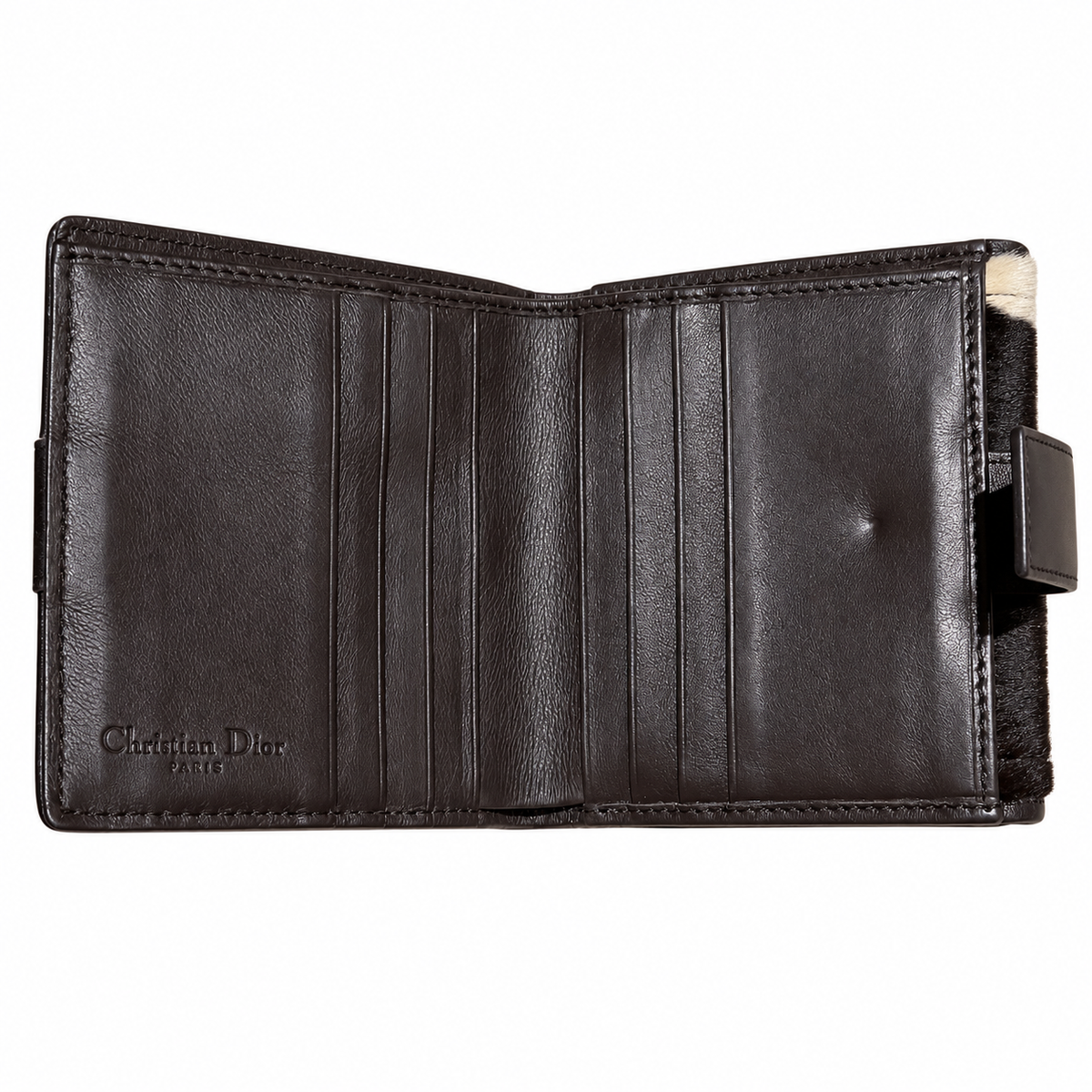 DIOR - *VINTAGE* WALLET CALF AIR COW PRINT