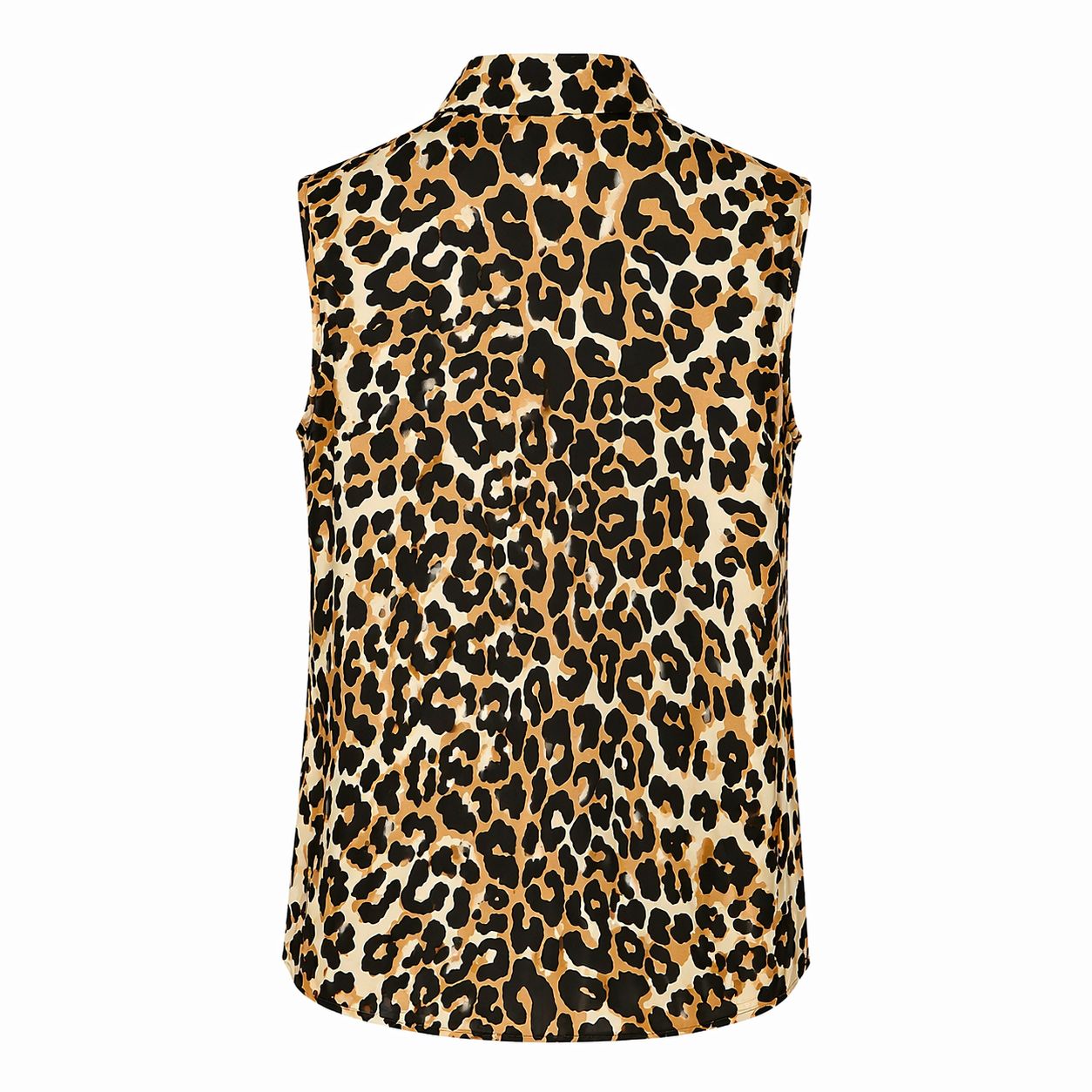 MIU MIU - SHIRT SLEVELESS LEOPARD PRINT SIZE 38 IT