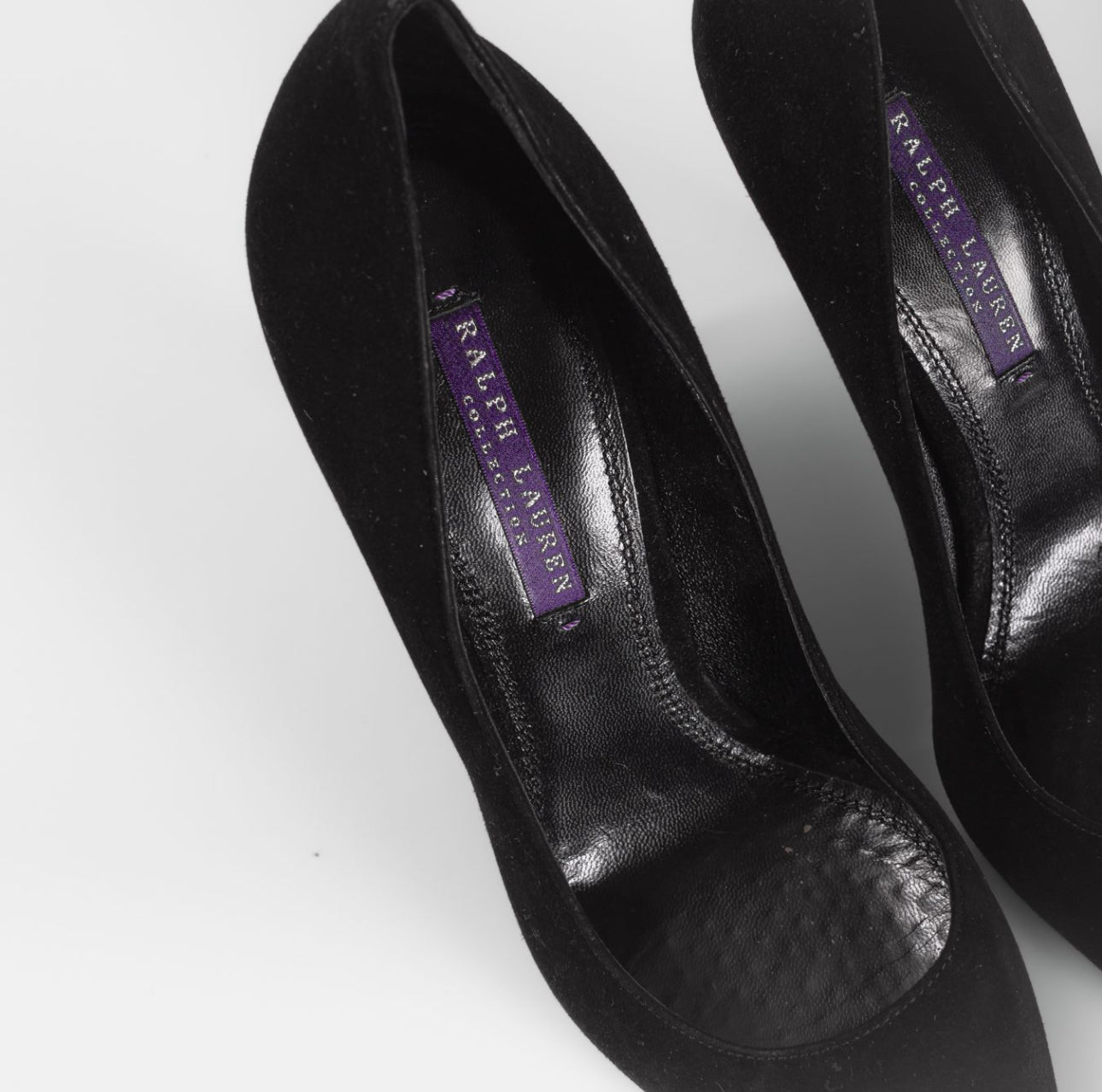 RALPH LAURENT - *BRAND NEW* PUMPS SUÈDE BLACK SIZE 38 EU