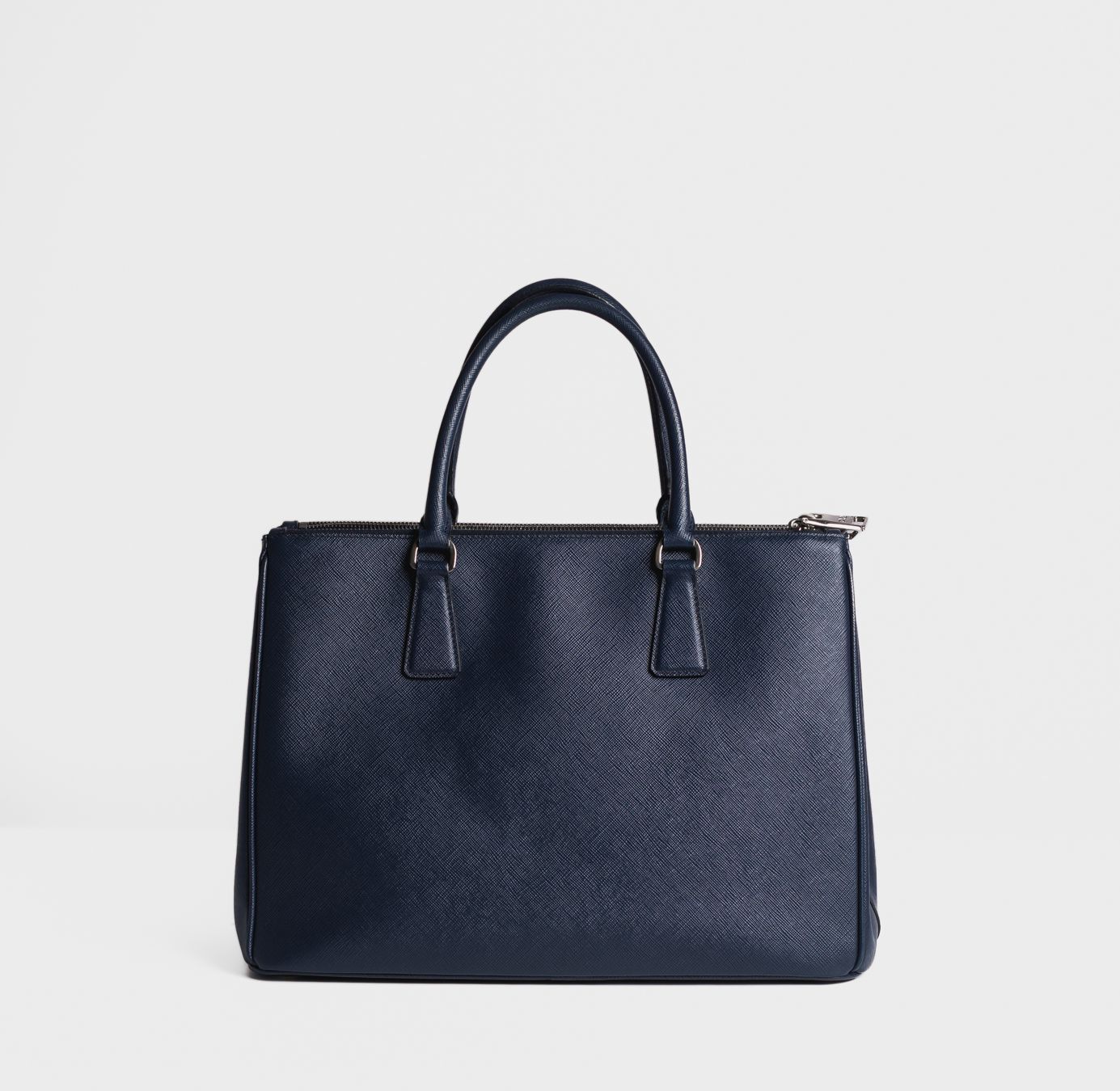 PRADA - BAG SAFFIANO GALLERIA LEATHER BAG BLUE