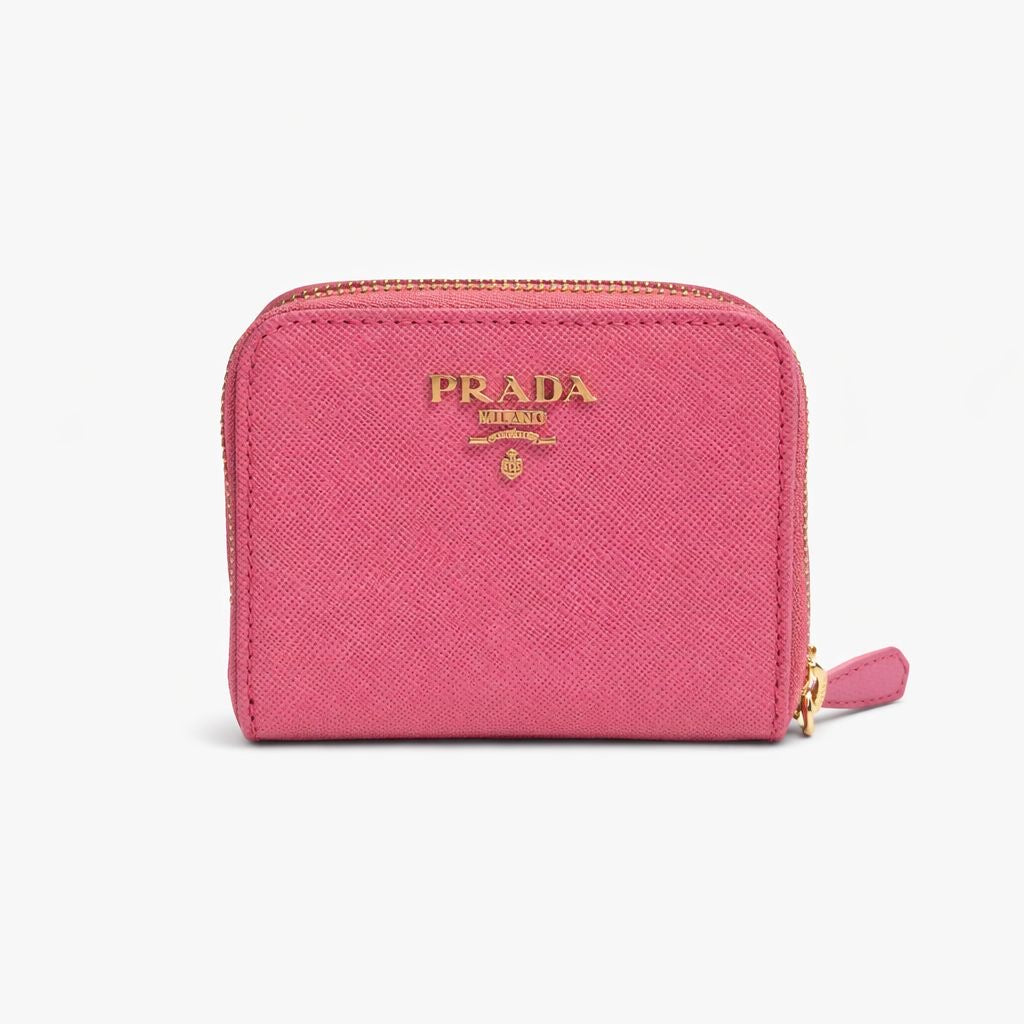 PRADA - *BRAND NEW* COIN PURSE BAG PINK SAFFIANO LEATHER