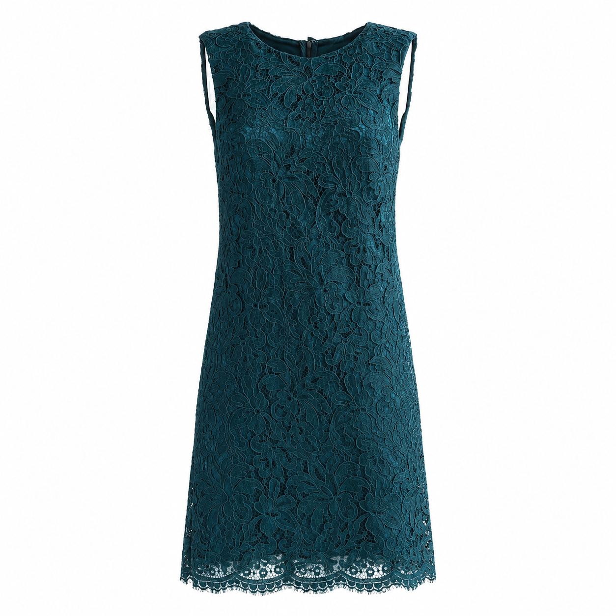DOLCE & GABBANA - DRESS LACE GREEN SIZE 40 IT