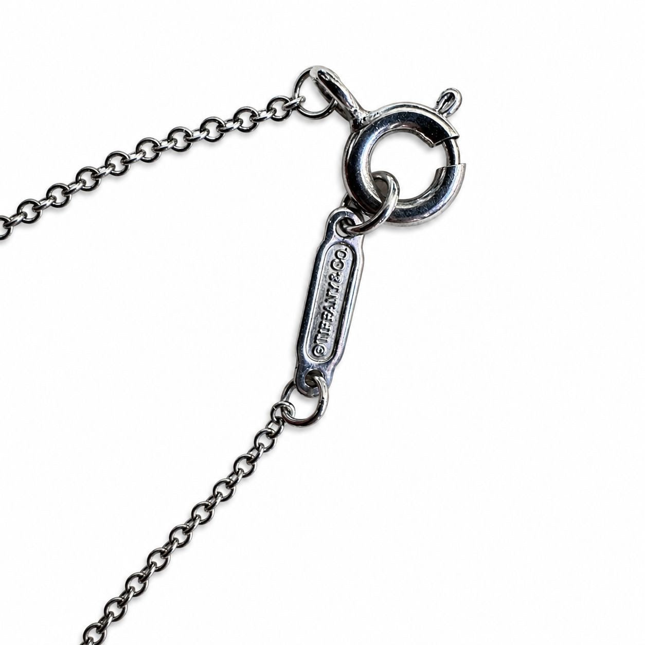 TIFFANY & CO. - *BRAND NEW* NECKLACE DOUBLE HEART IN SILVER AND 18K ROSE GOLD
