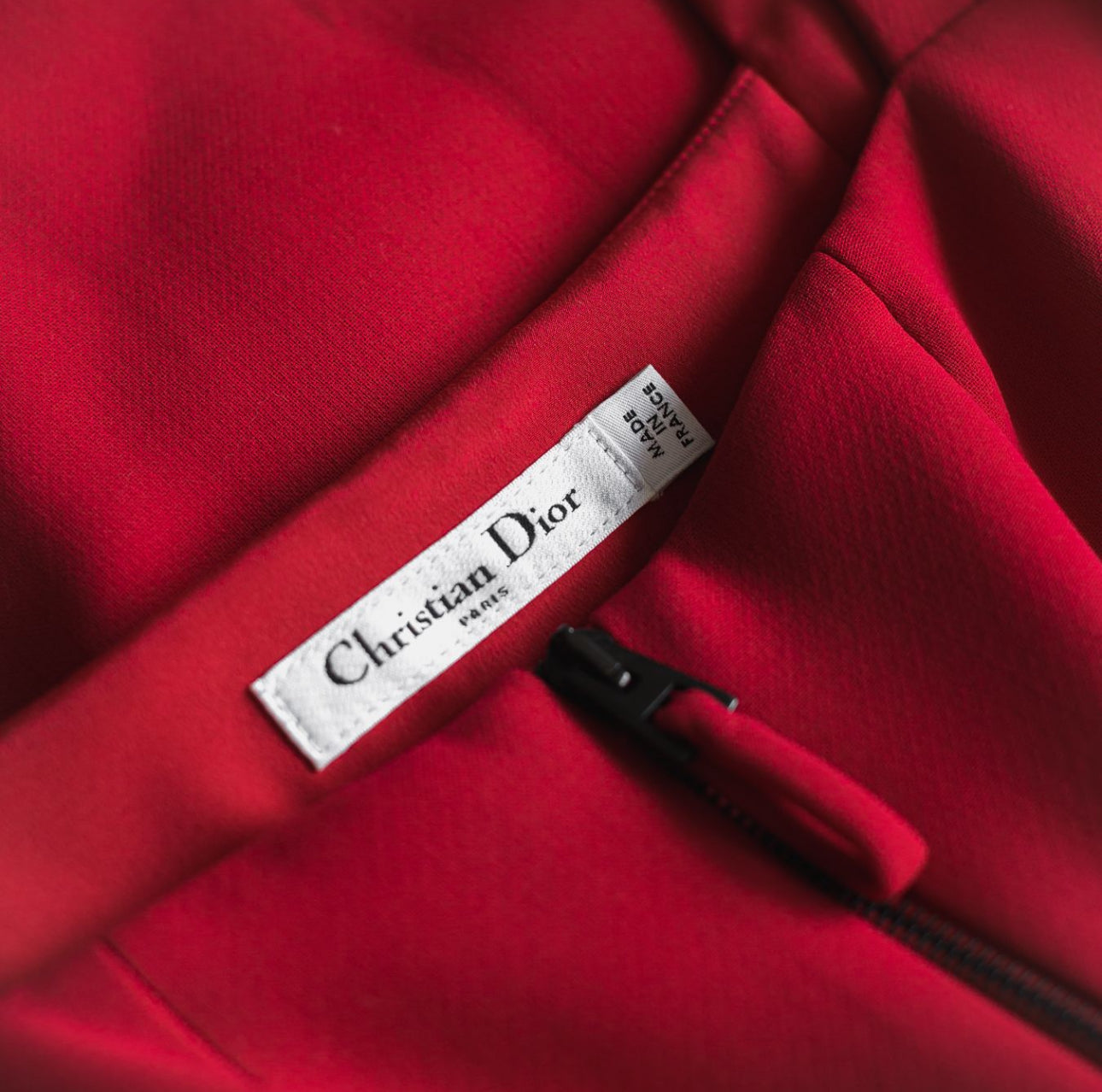 DIOR - DRESS MINI RED SIZE 34 FR