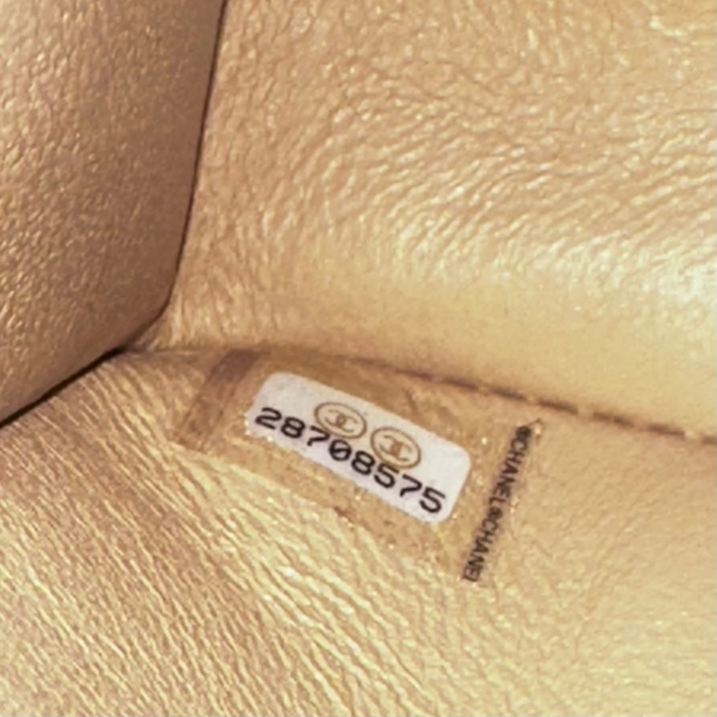 CHANEL - TIMELESS BAG MEDIUM DOUBLE FLAP BEIGE LAMBSKIN SILVER HARDWARE
