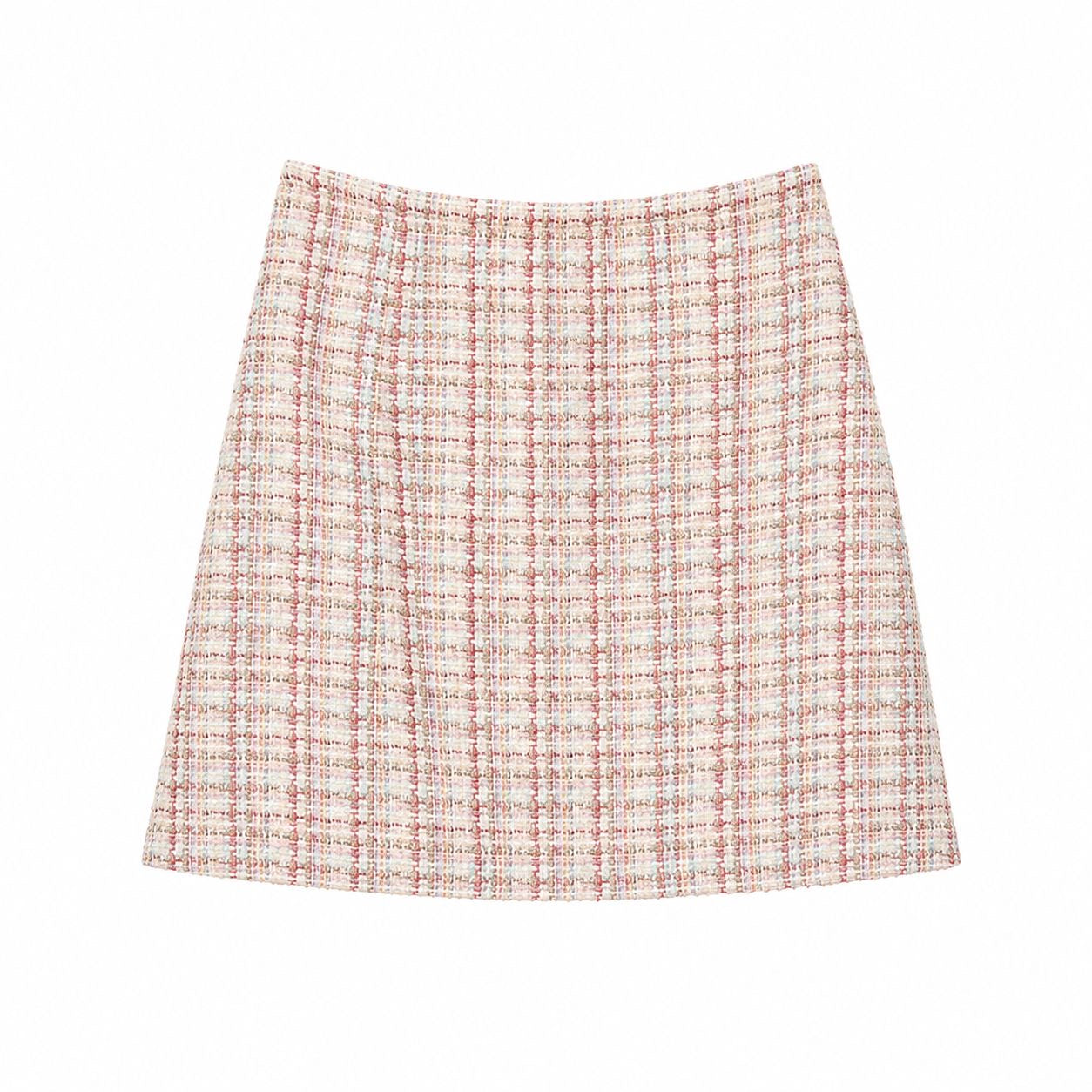 CHANEL - SKIRT TWEED MULTICOLOR SIZE 40 FR