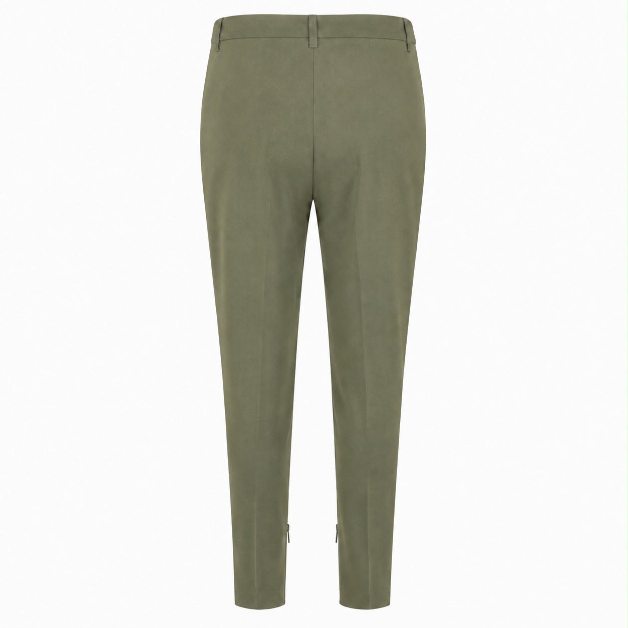 EMILIO PUCCI - TOP & TROUSERS SET KHAKI GREEN LACE SIZE 38FR/36FR