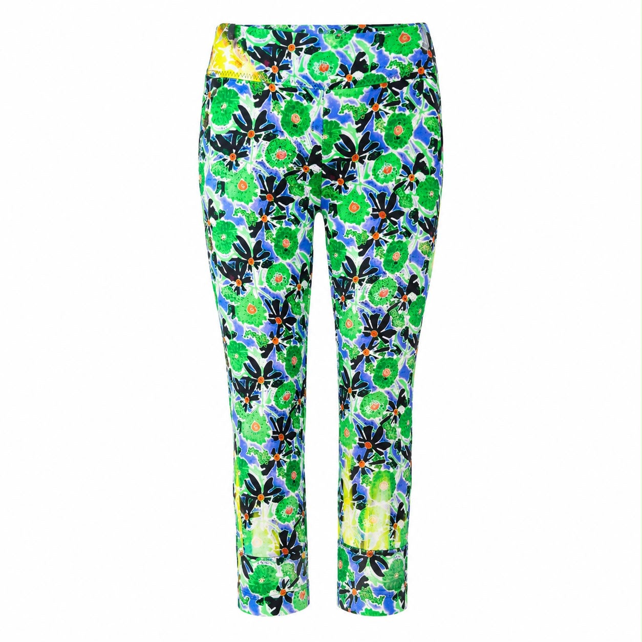 PRADA - LEGGING PRINTED MULTICOLOR SIZE 38 IT