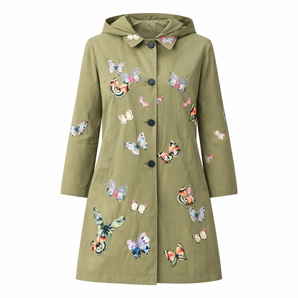 VALENTINO - TRENCH COAT KHAKI SIZE 42 IT
