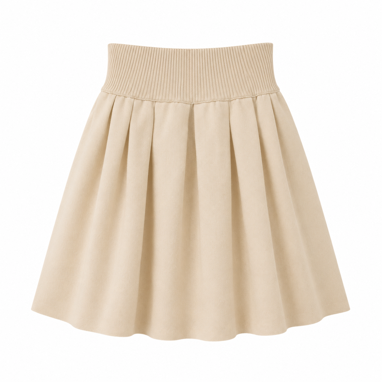 CHANEL - SKIRT MINI GOLD WITH LOGO DETAIL SIZE 40 FR