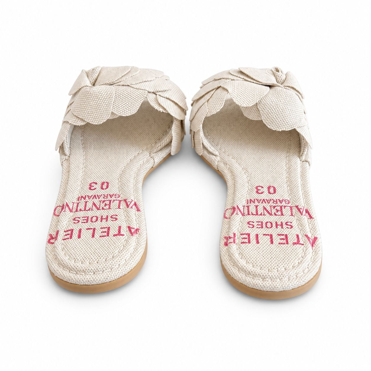 VALENTINO - *BRAND NEW* SANDAL ATELIER VG 03 ROSE EDITION OFF-WHITE SIZE 35 EU