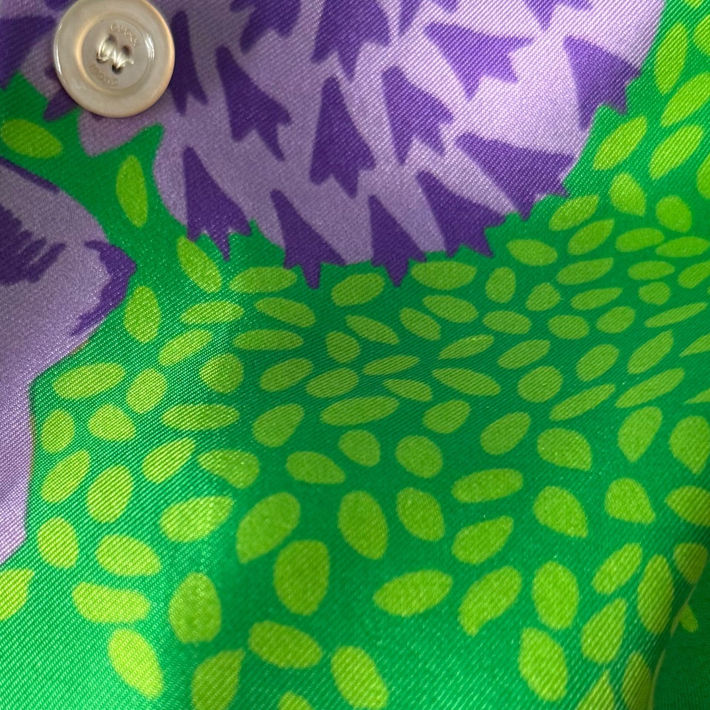 GUCCI - SET SHIRT AND SHORTS SILK FLORAL PRINT SIZE 36 IT