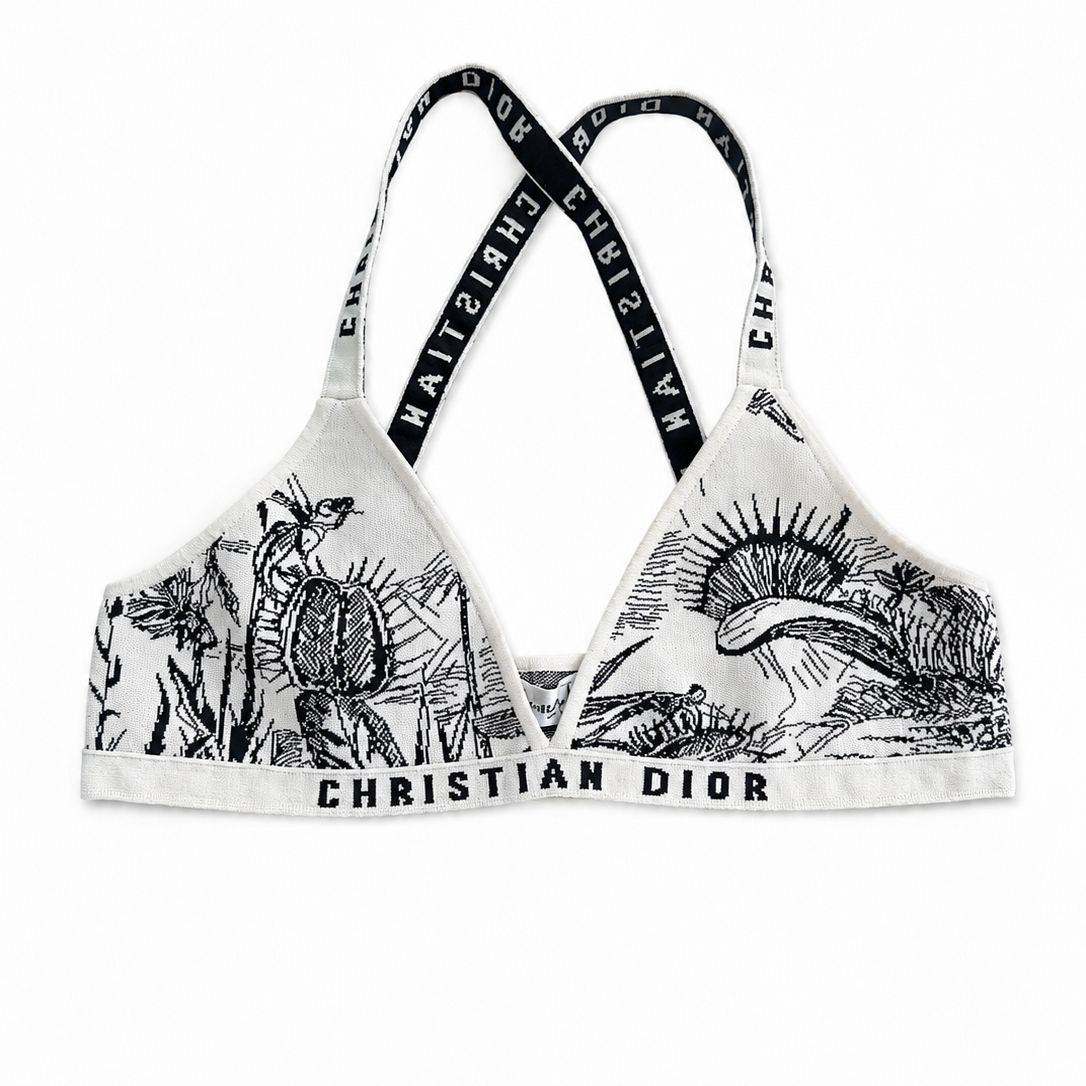 DIOR - TOP J’ADIOR JUNGLE PRINT SIZE S