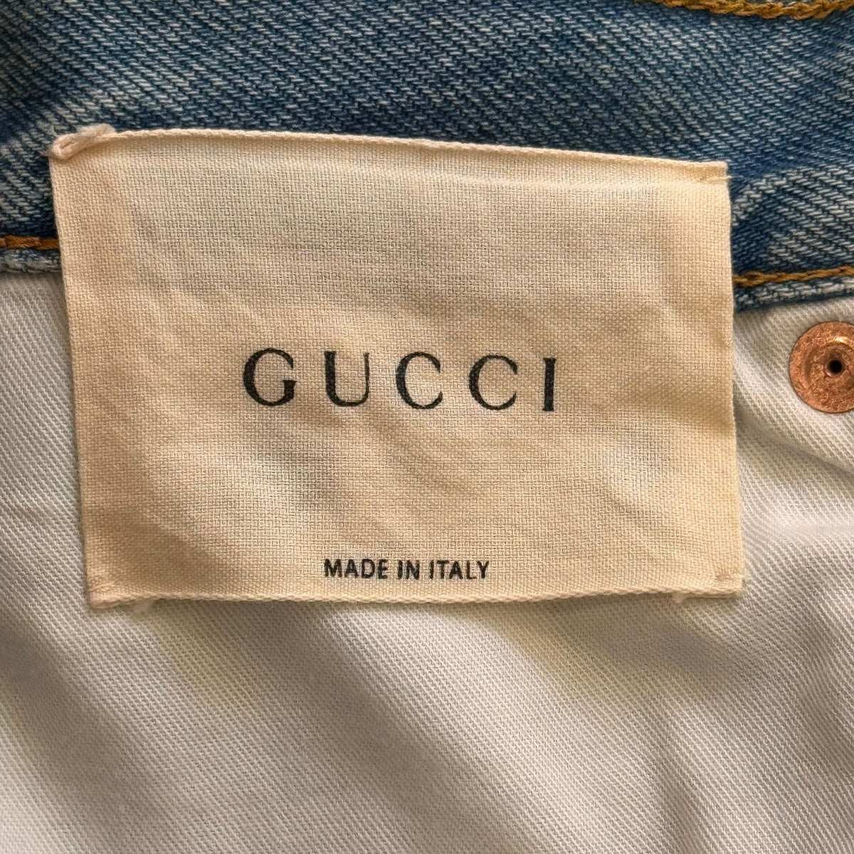 GUCCI - SHORTS DENIM LIGHT BLUE SIZE 26