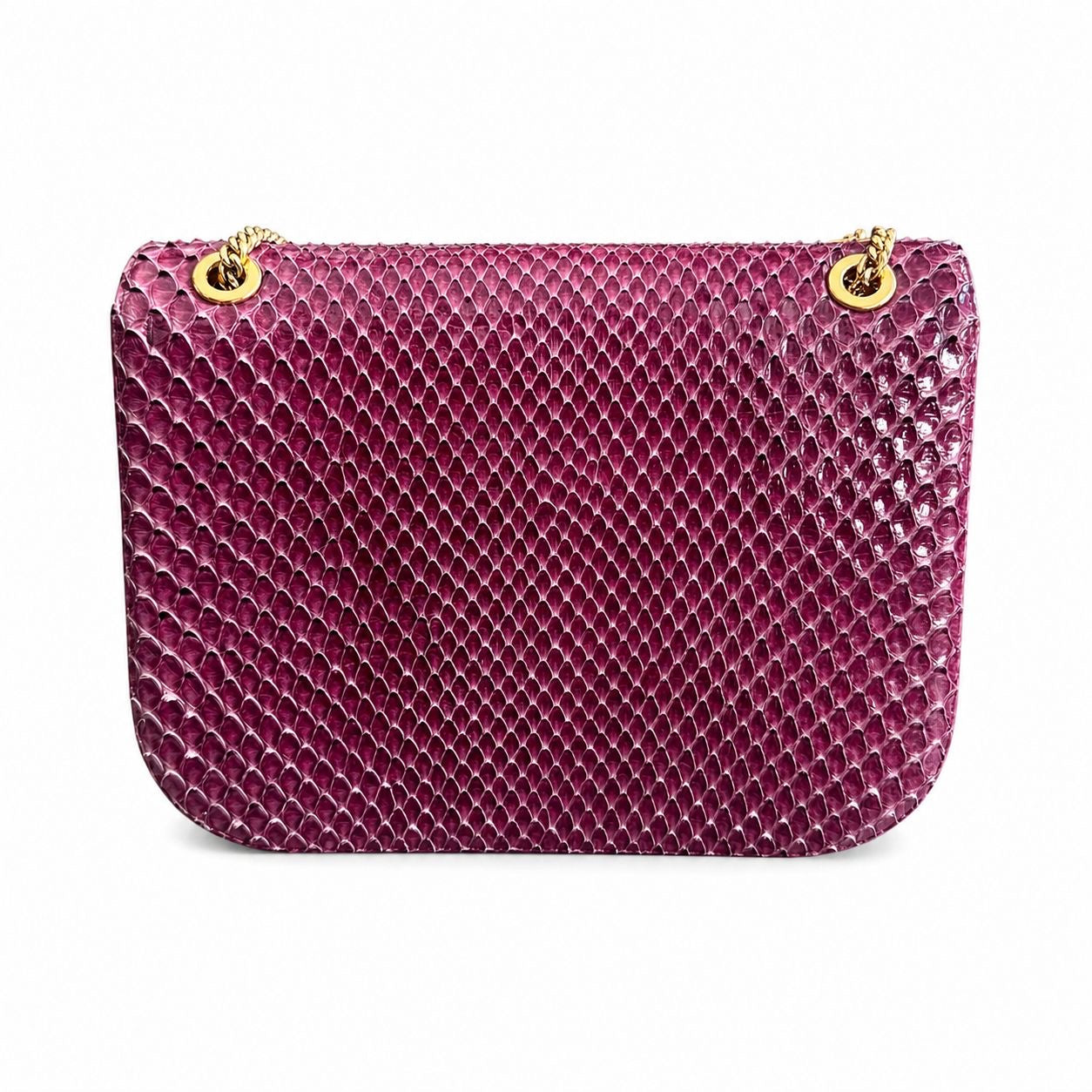 VALENTINO - BAG VLOGO PYTHON PURPLE