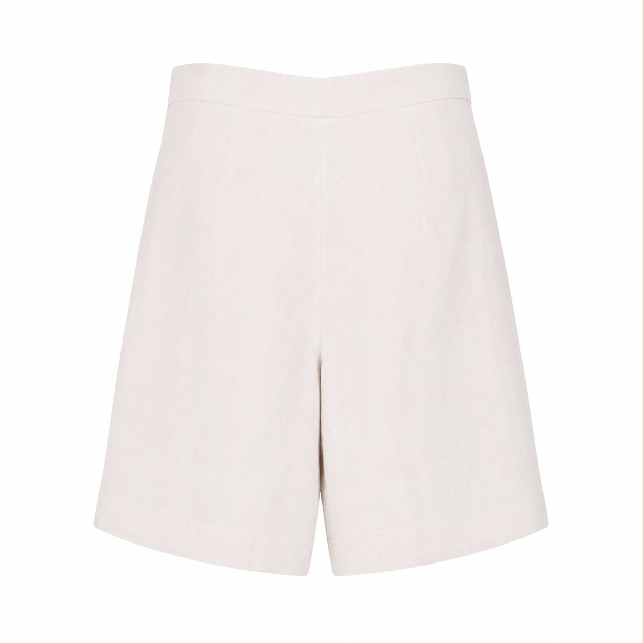 CHANEL - SHORTS ECRU LINEN 38 FR