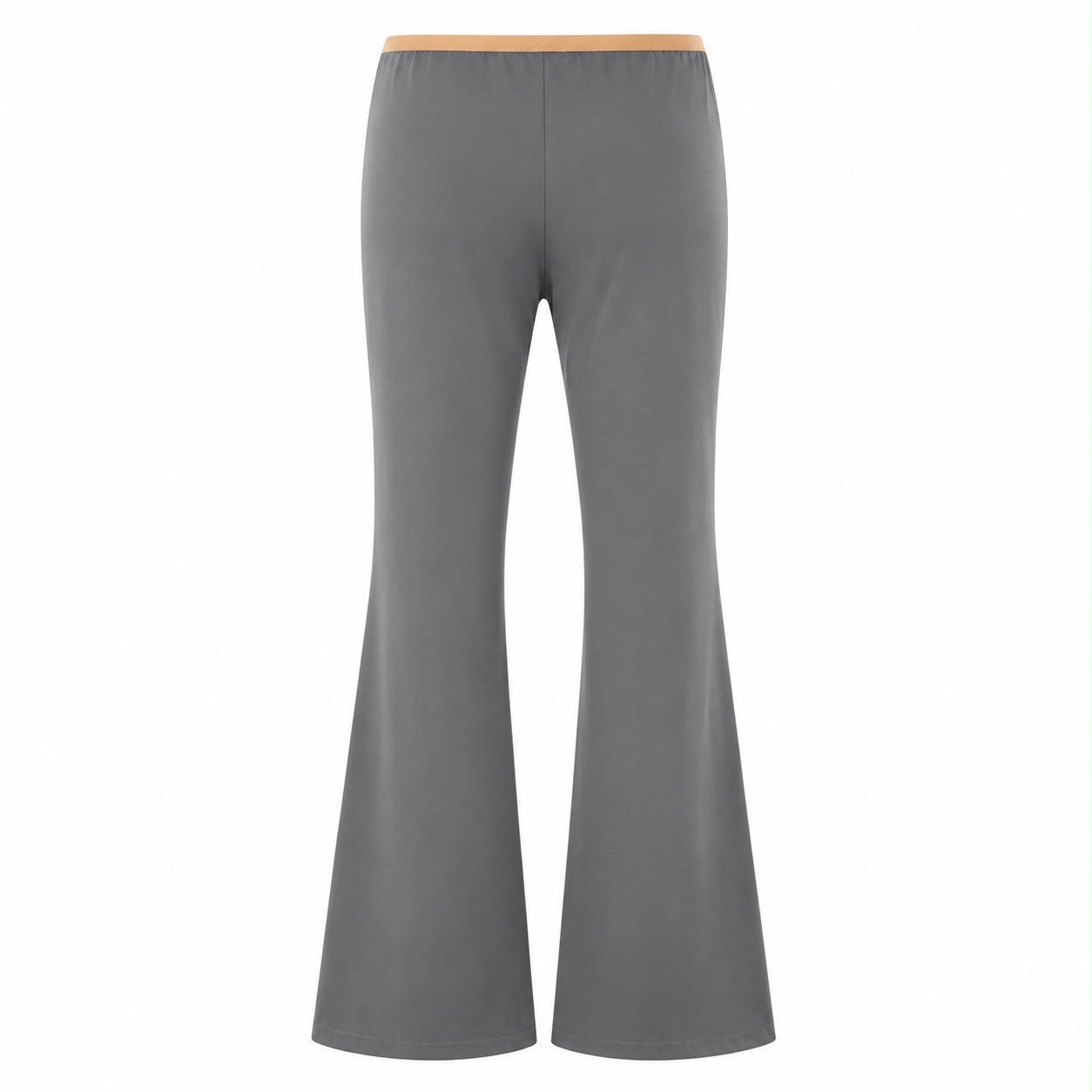 CHANEL - SET CARDIGAN & TROUSERS GREY WITH PINK TRIM SIZE 42 FR