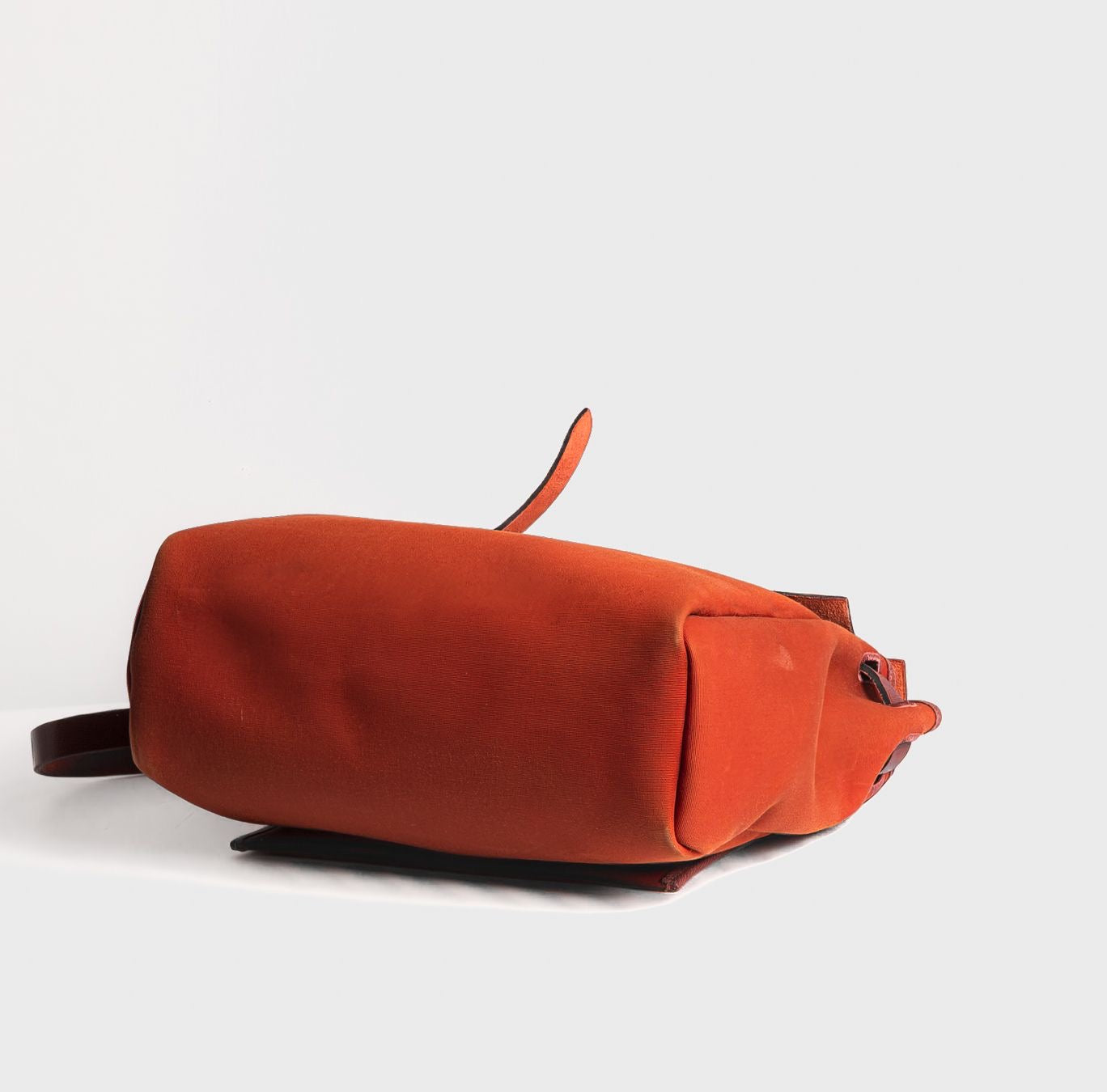 HERMÈS - HERBAG RED SILVER HARDWARE