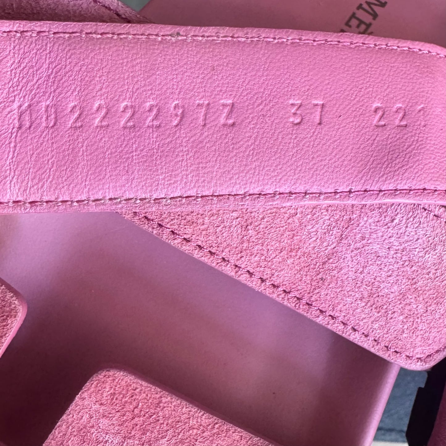 HERMÈS - SANDALS CHYPRES PINK SUEDE LEATHER SIZE 37