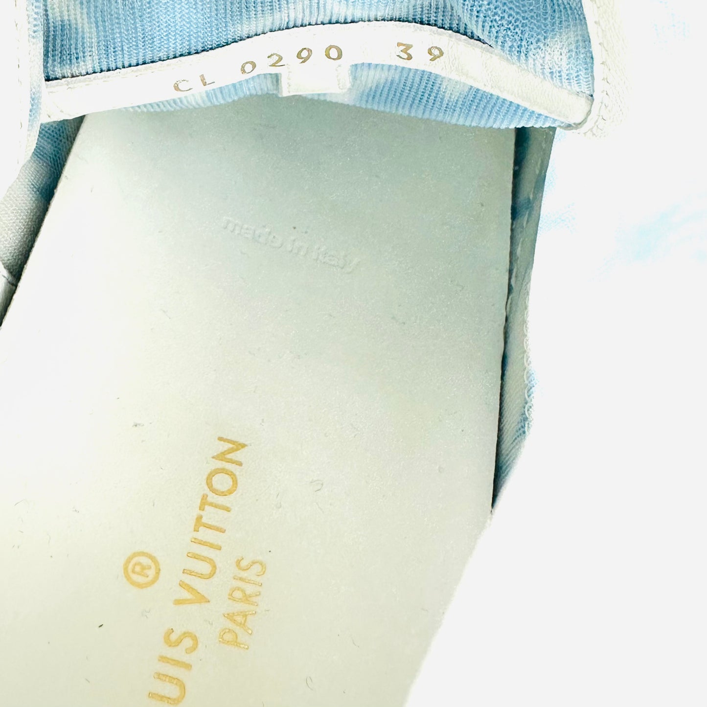 LOUIS VUITTON - High sneakers Stellar monogram LV size 39 EU