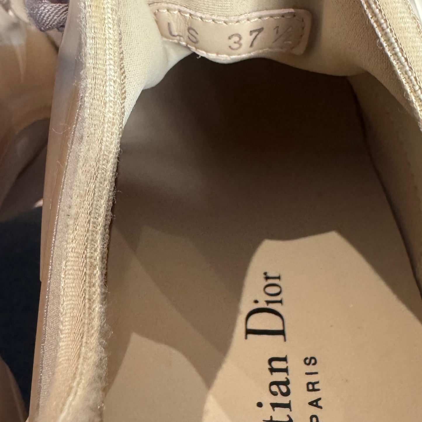 DIOR - *BRAND NEW* SNEAKERS D-CONNECT PINK TECHNICAL FABRIC SIZE 37,5 EU