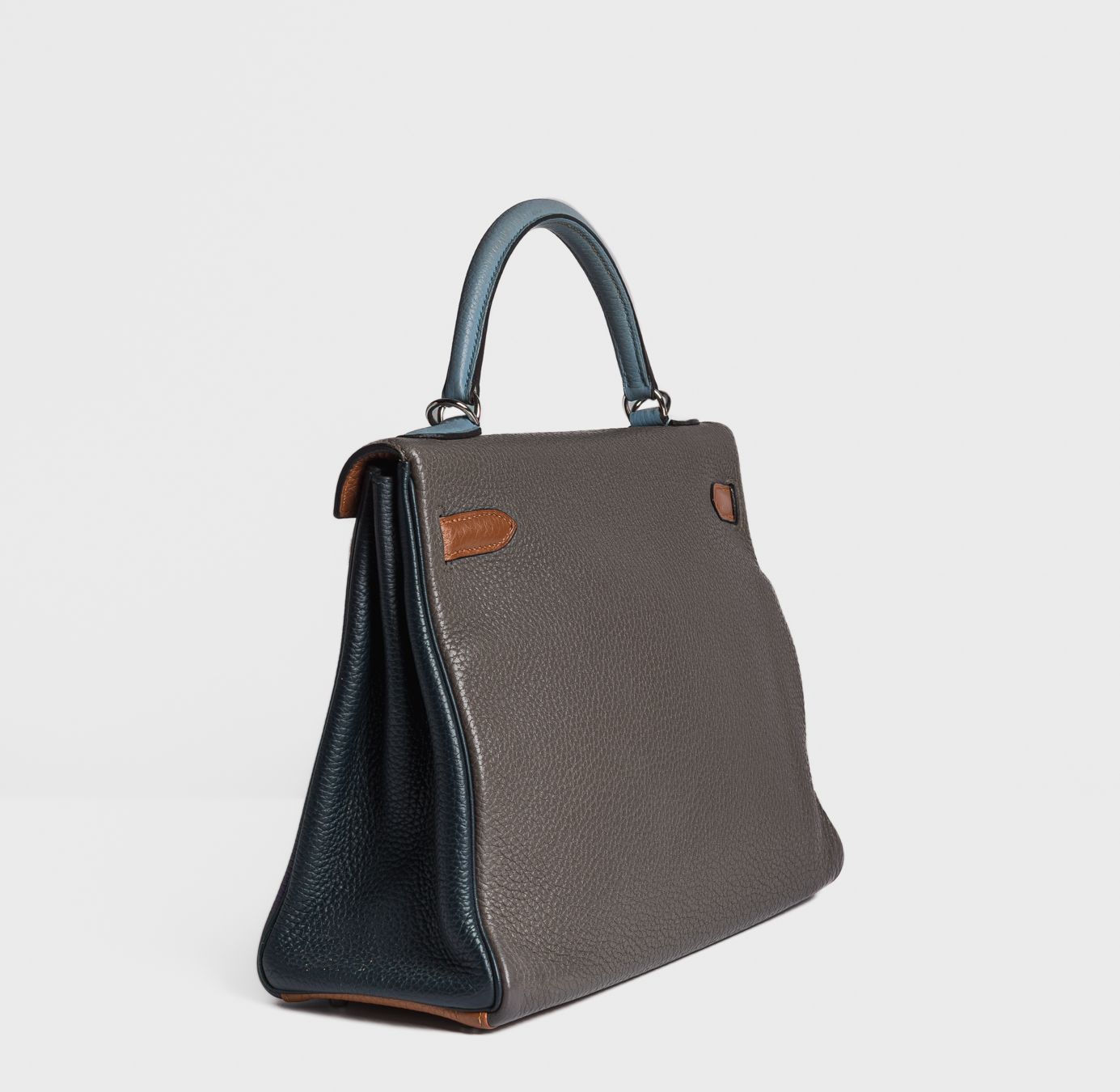 HERMÈS - BAG KELLY 32 ARLEQUIN CLEMENCE LEATHER