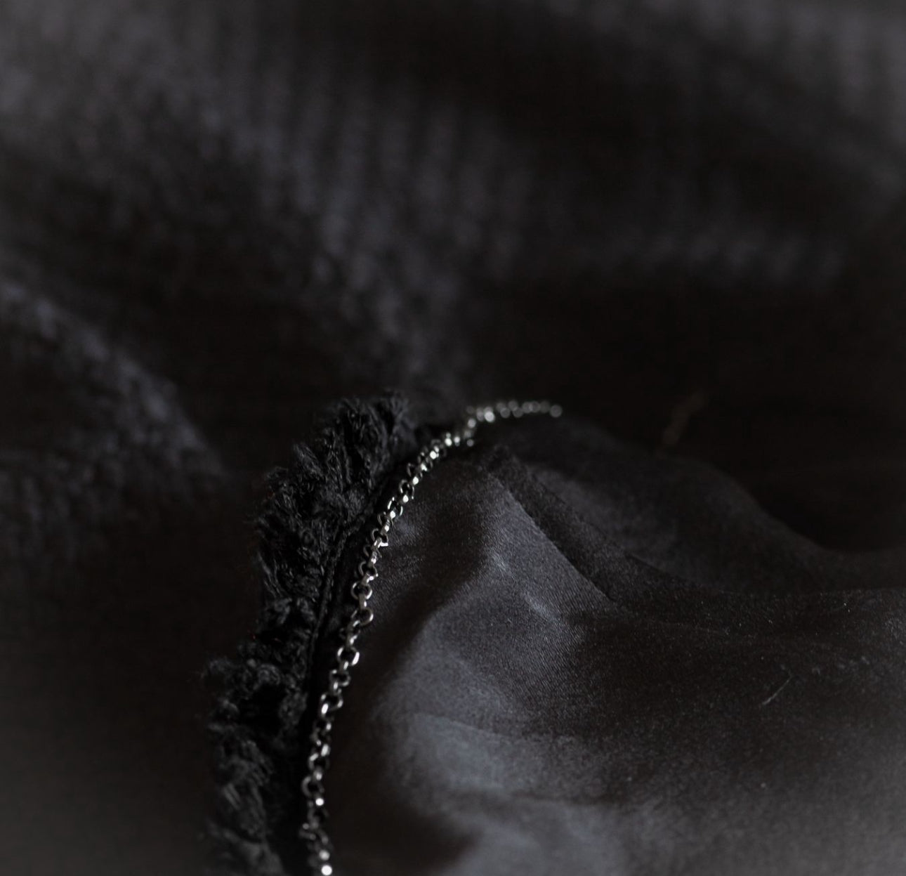 CHANEL - JACKET BLACK SIZE 36 FR
