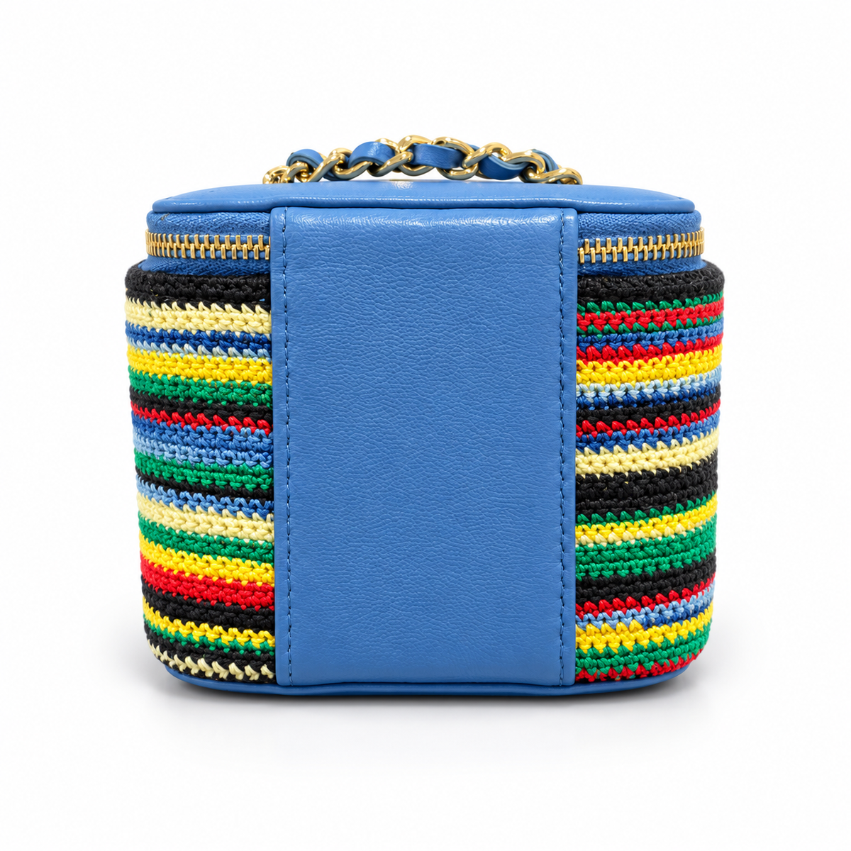 CHANEL - BAG MINI VANITY CLASSIC MULTICOLOR CROCHET