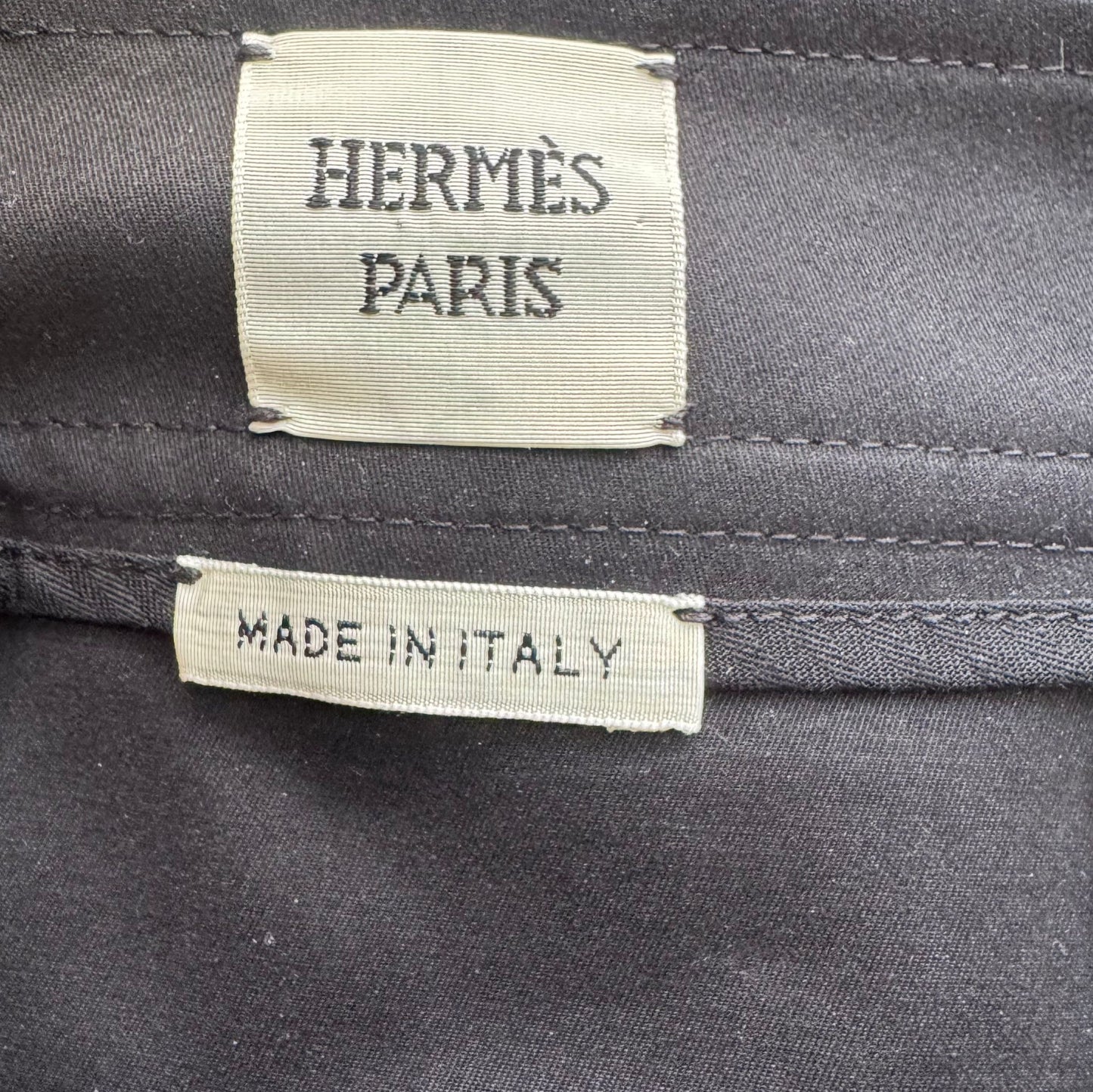 HERMÈS - SHORT BLACK SIZE 36FR