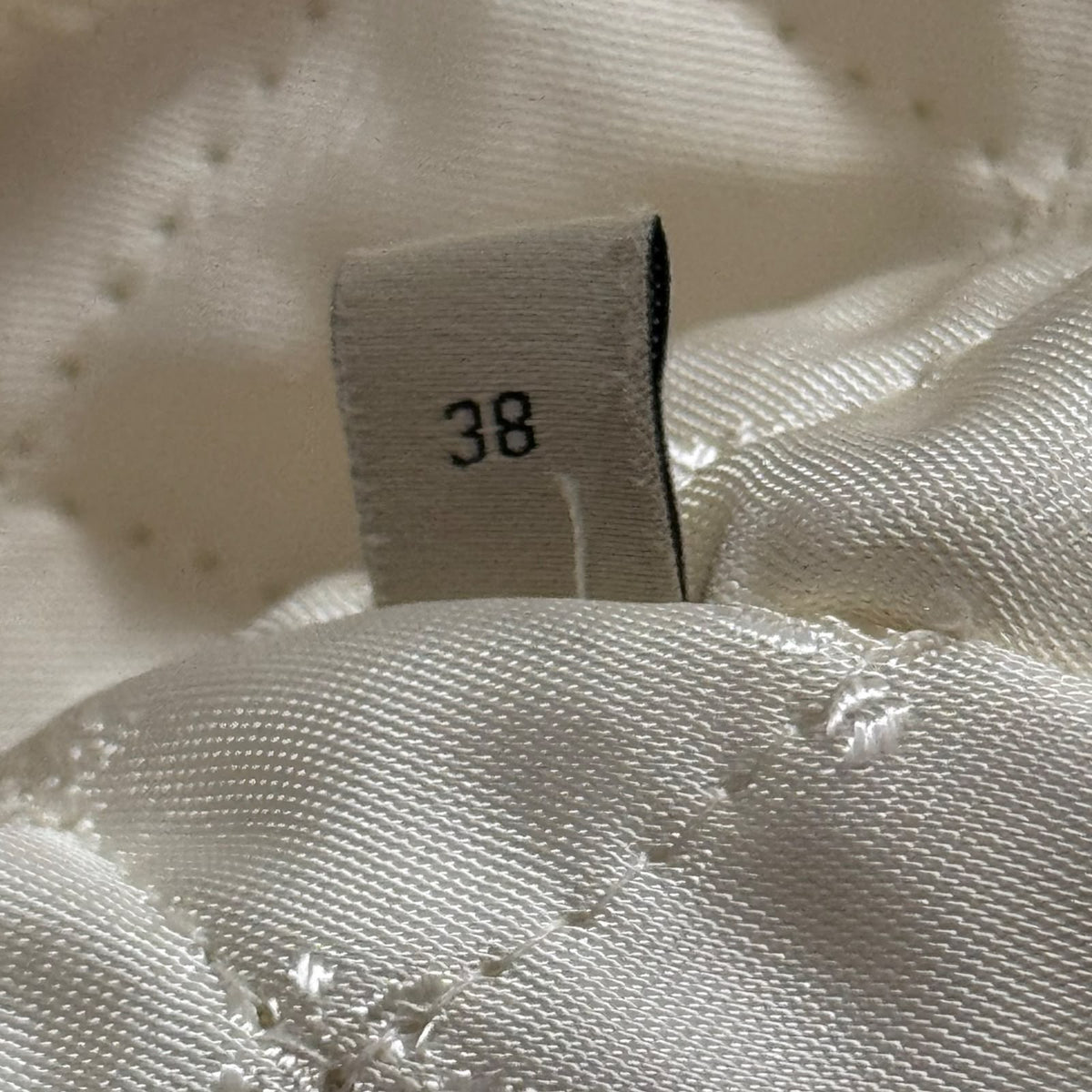 GUCCI - JACKET BOMBER TWEED WHITE WITH LOGO BUTTONS SIZE 38 IT