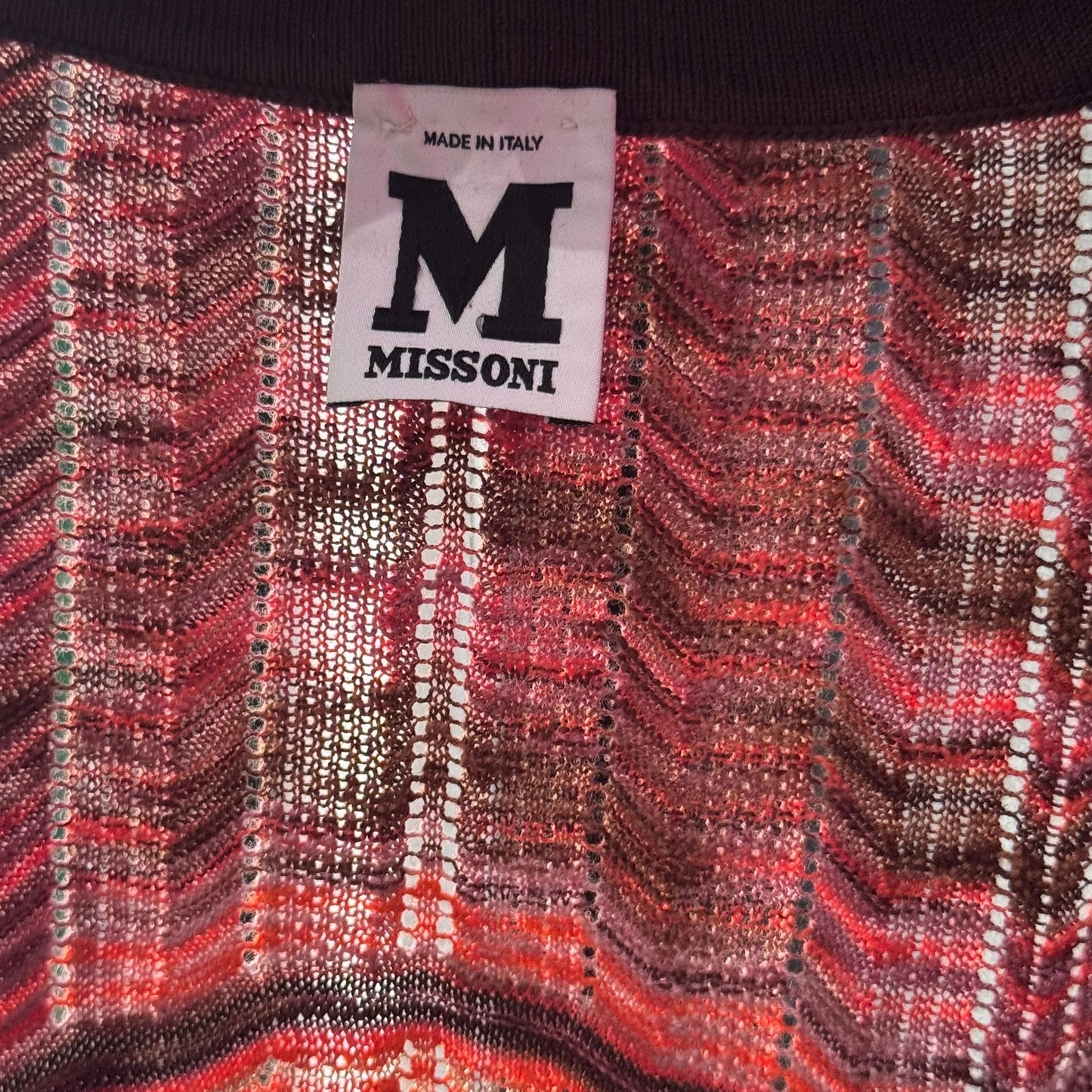 MISSONI - CARDIGAN MULTICOLOR SIZE 38 IT