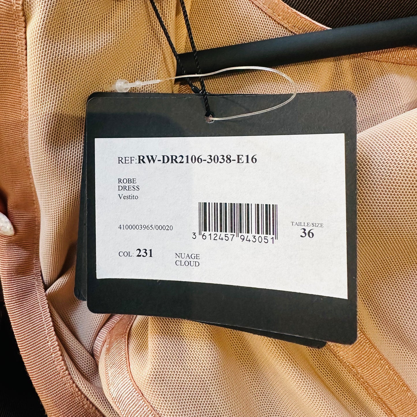 LANVIN - *BRAND NEW* DRESS COCKTAIL SIZE 36 FR