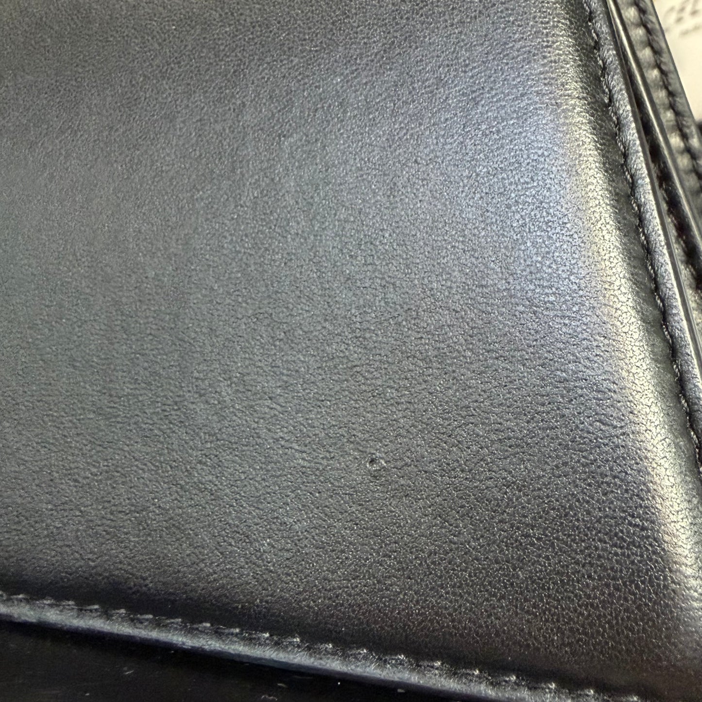 FENDI - BAG PEEKABOO SMALL BLACK LEATHER GOLD HARDWARE