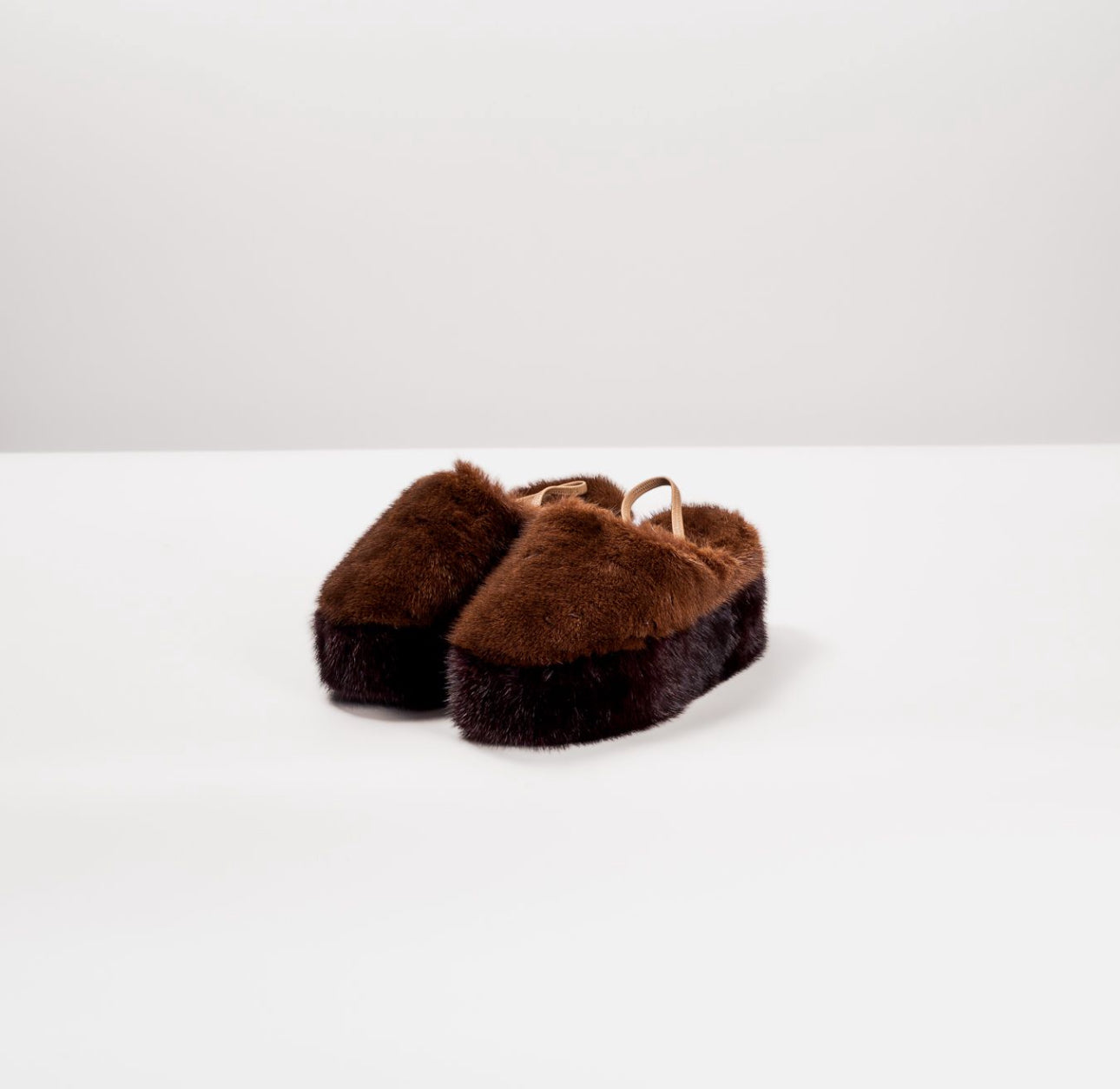 FENDI - *BRAND NEW* SHOES SLINGBACK MINK BROWN 39 EU