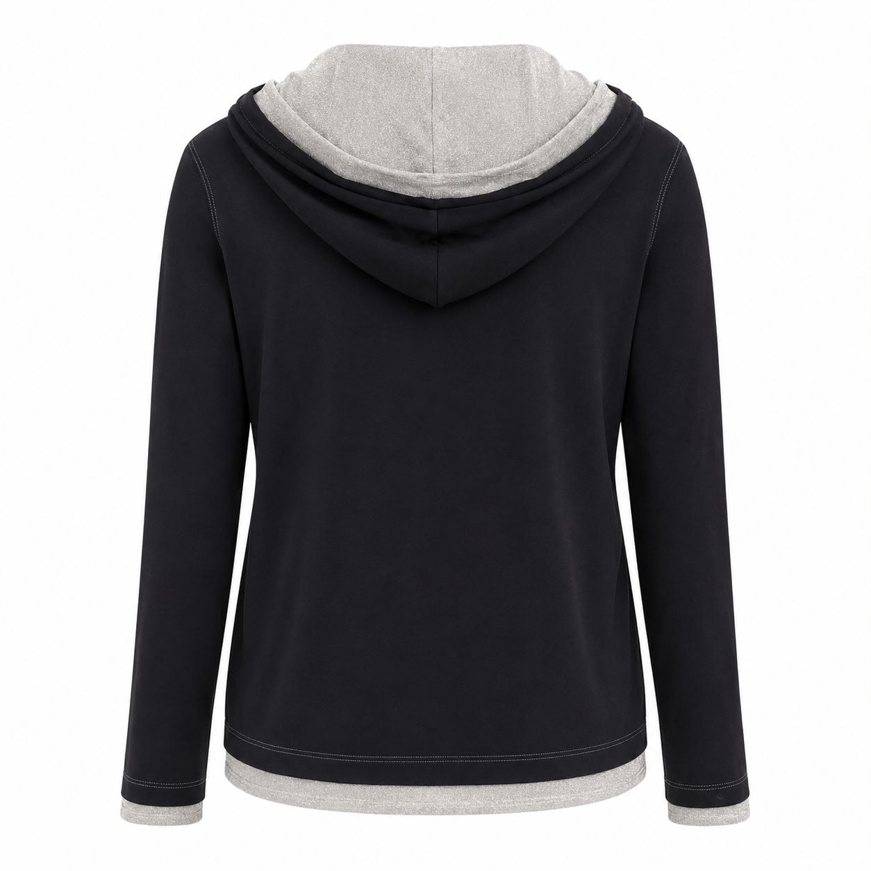 CHANEL - SET JOGGER WITH HOODIE, TANK TOP AND TROUSERS BLACK AND SILVER SIZE 40 FR