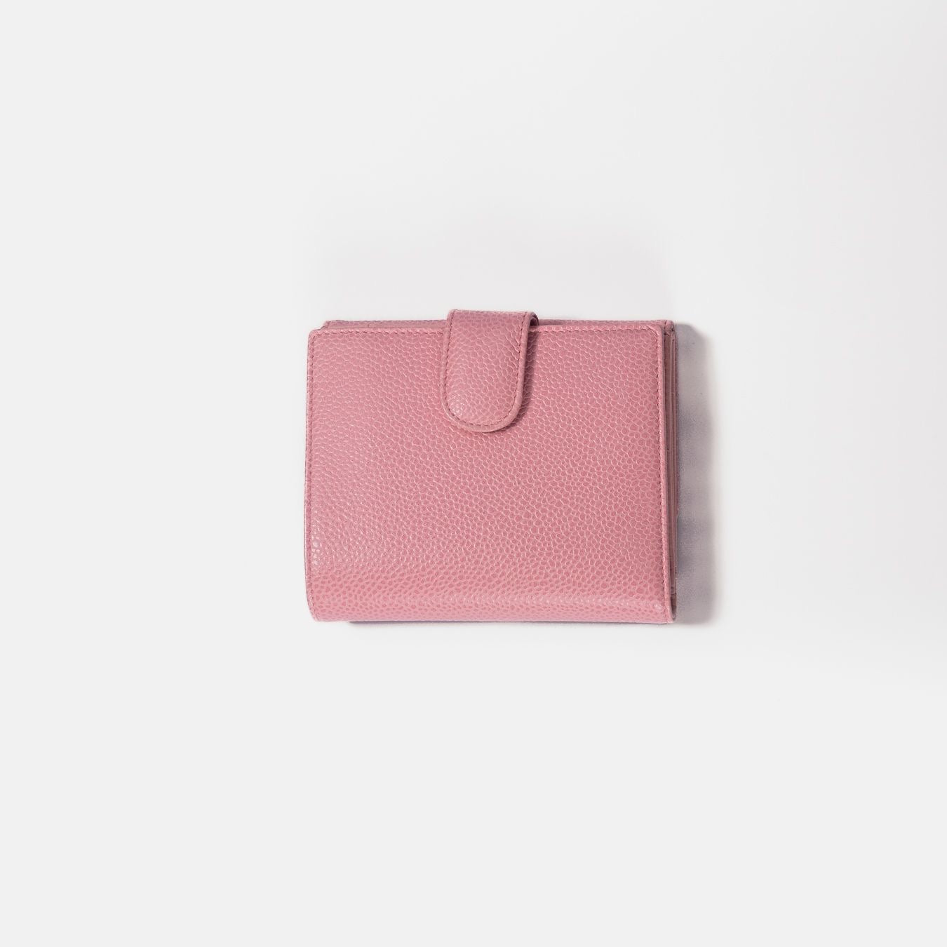 CHANEL - WALLET PINK CAVIAR LEATHER