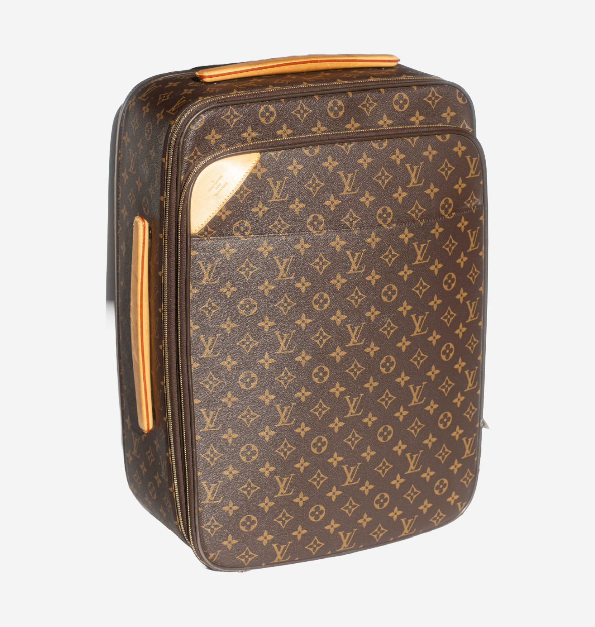 LOUIS VUITTON - CABIN TROLLEY MONOGRAM BROWN LEATHER