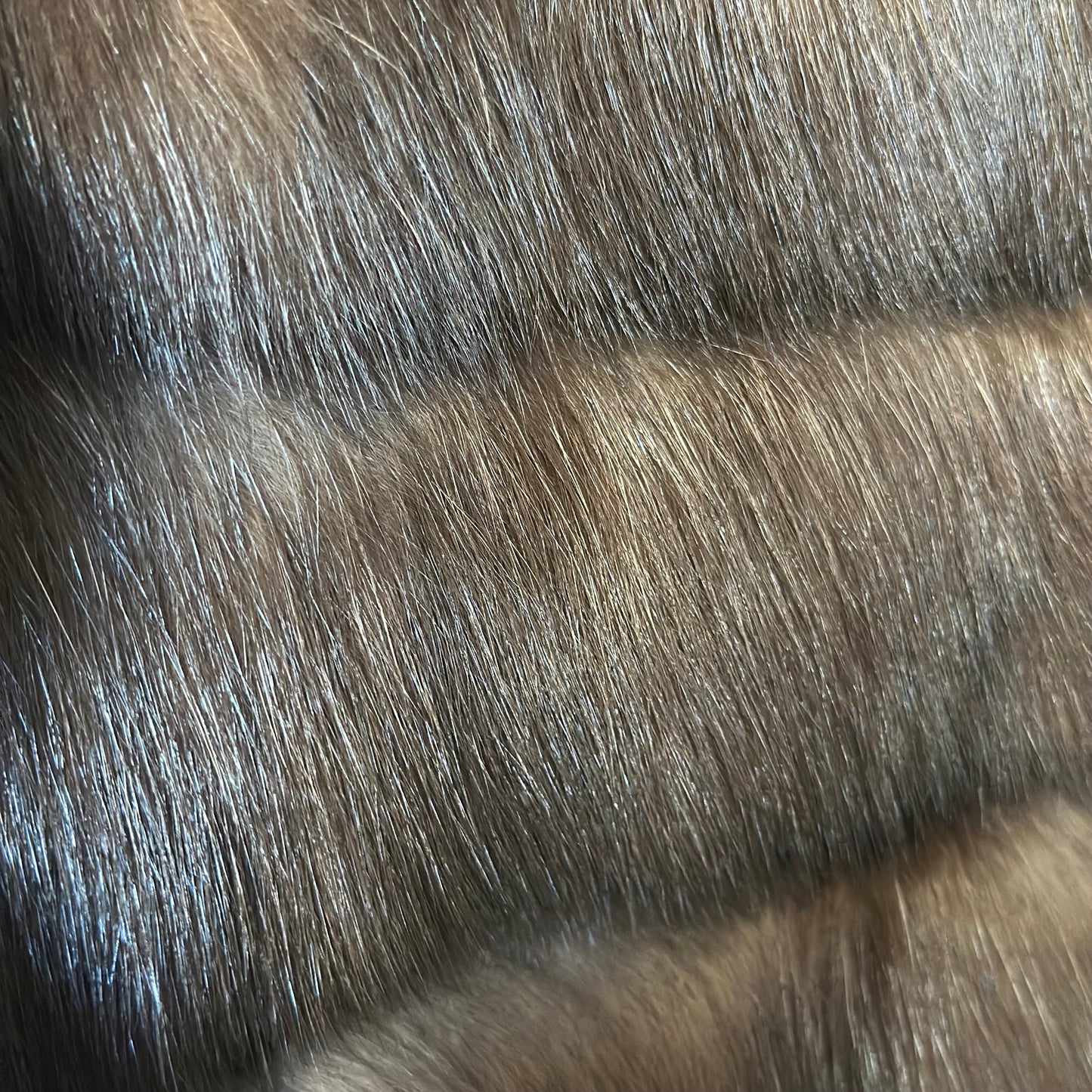 CARLO RAMELLO - FUR COAT SABLE BROWN