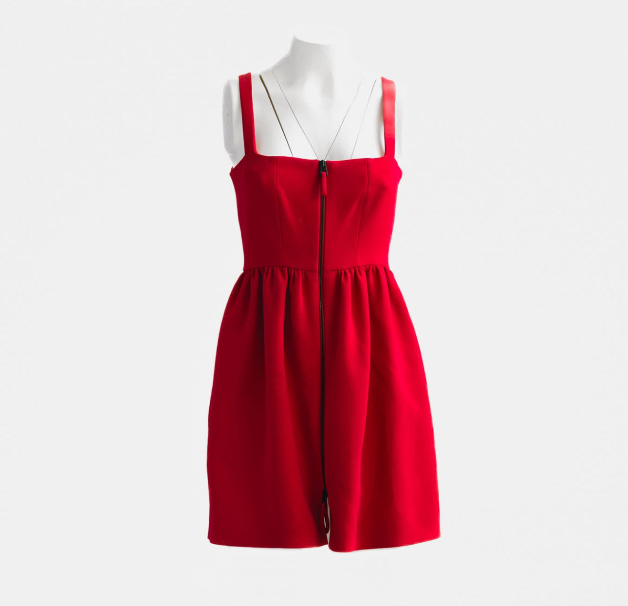 DIOR - DRESS MINI RED SIZE 34 FR