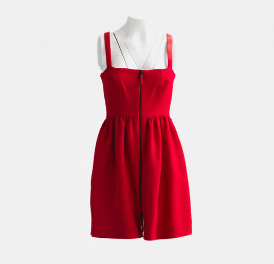 DIOR - DRESS MINI RED SIZE 34 FR