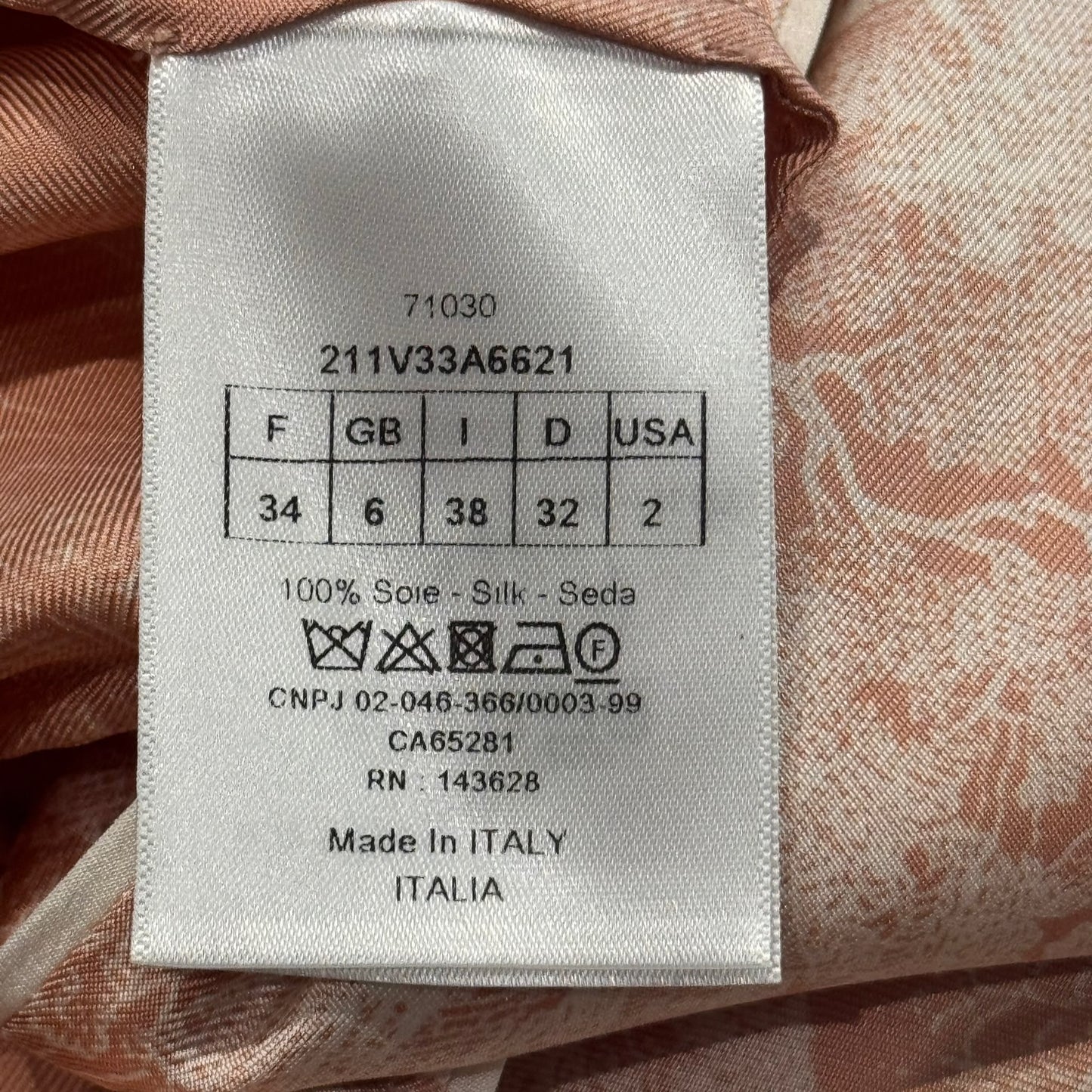 DIOR - SET PAJAMA SHIRT & TROUSERS TOILE DE JOUY PINK & WHITE IN SILK