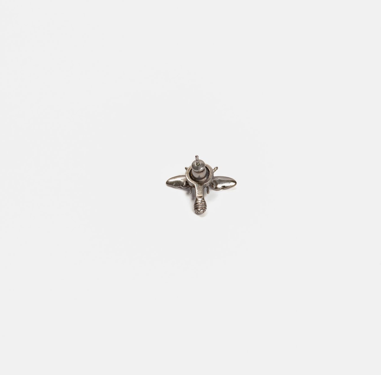 DIOR - EARRINGS J’ADIOR AND BEE WITH SILVER CRYSTALS