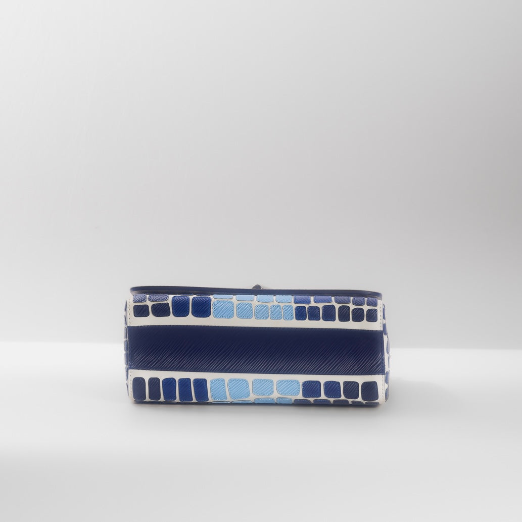 LOUIS VUITTON - BAG TWIST MULTICOLOR BLUE ÉPI SAVANE LEATHER