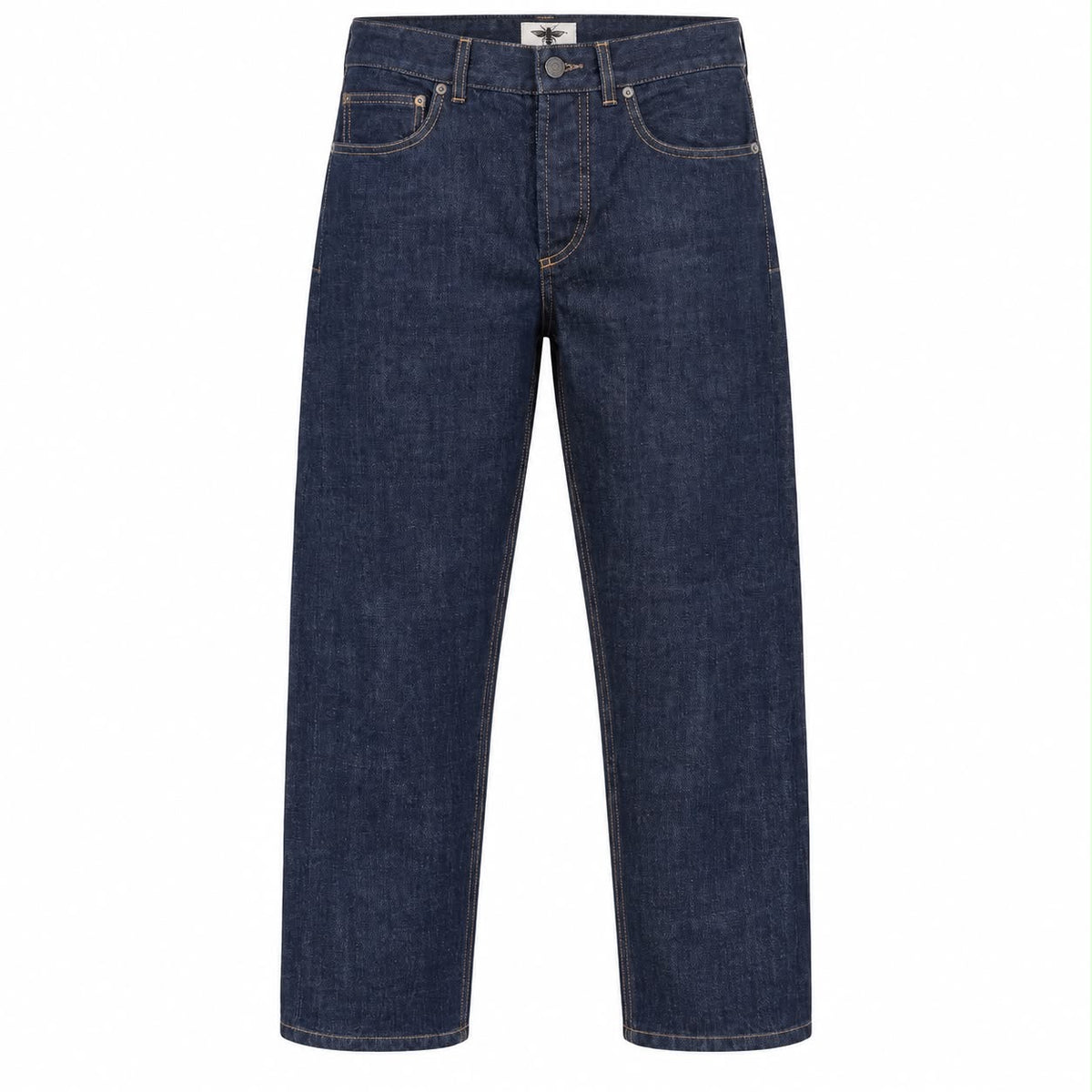 DIOR - JEANS BLUE STRAIGHT-LEG SIZE 34 FR