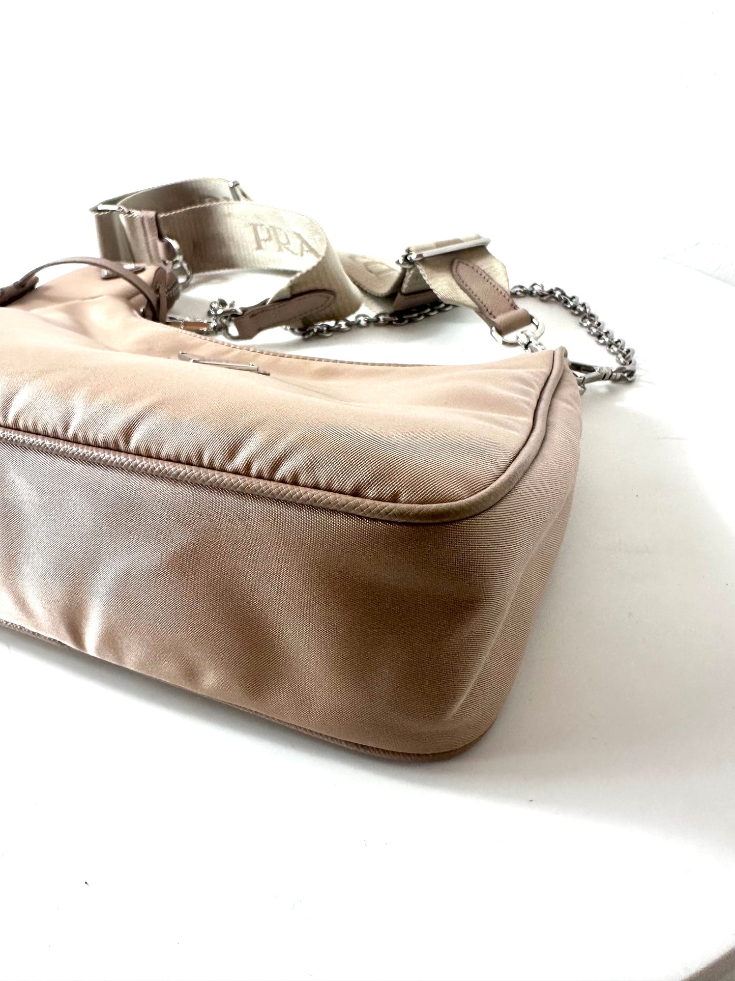 PRADA - Re-edition Multipochette bag pink