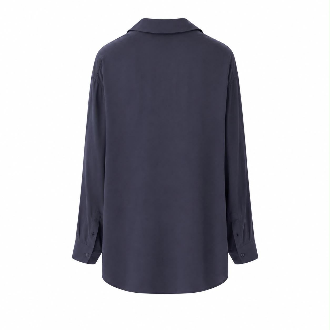 CHLOÉ - SET SHIRT AND MAXI SKIRT NAVY BLUE SIZE 34 FR