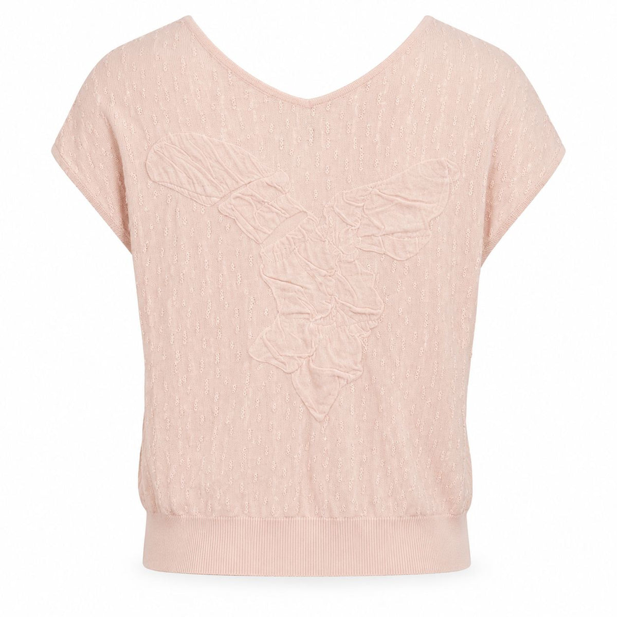 HERMÈS - T-SHIRT ABSTRACT PATTERN PINK SIZE 40 FR / 44 IT